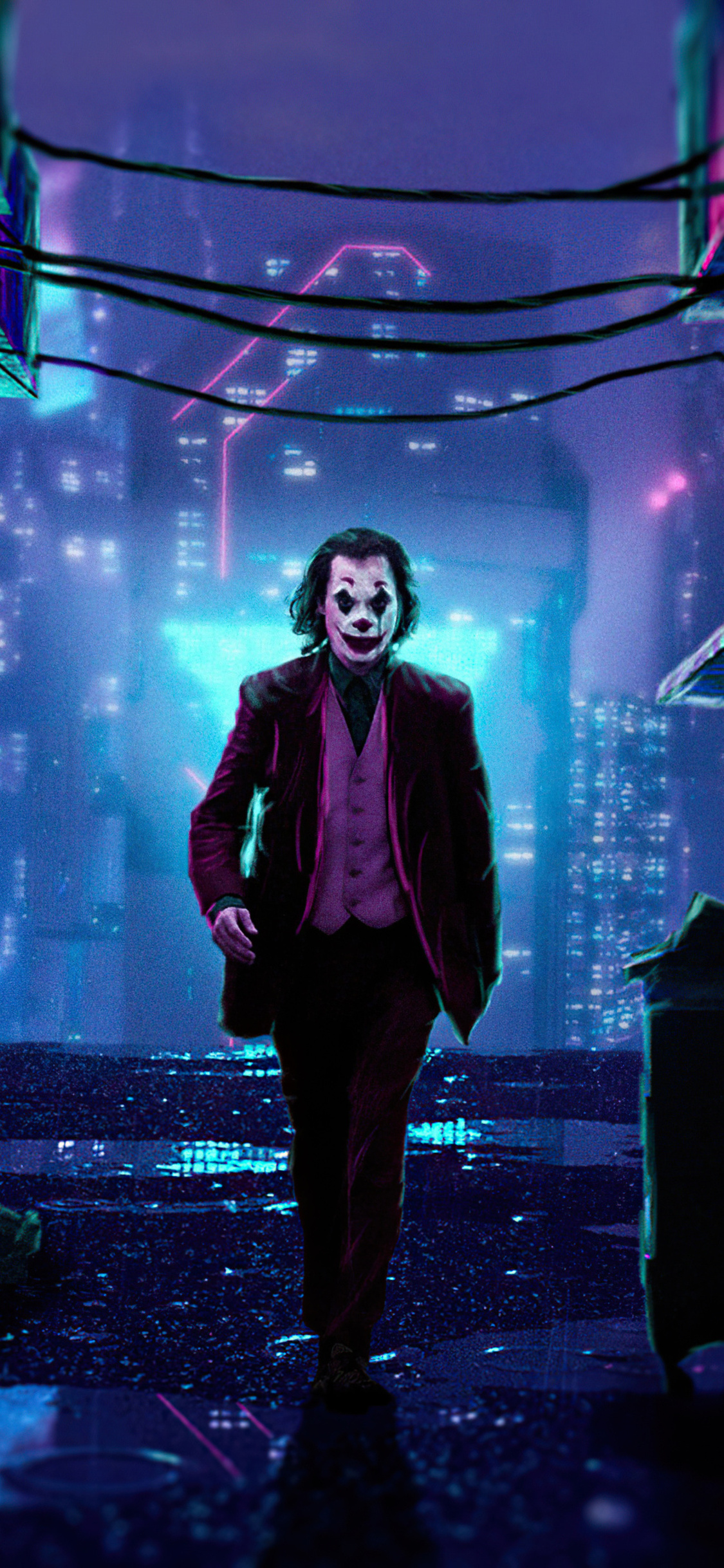 Joker Cyberpunk Mask Wallpapers