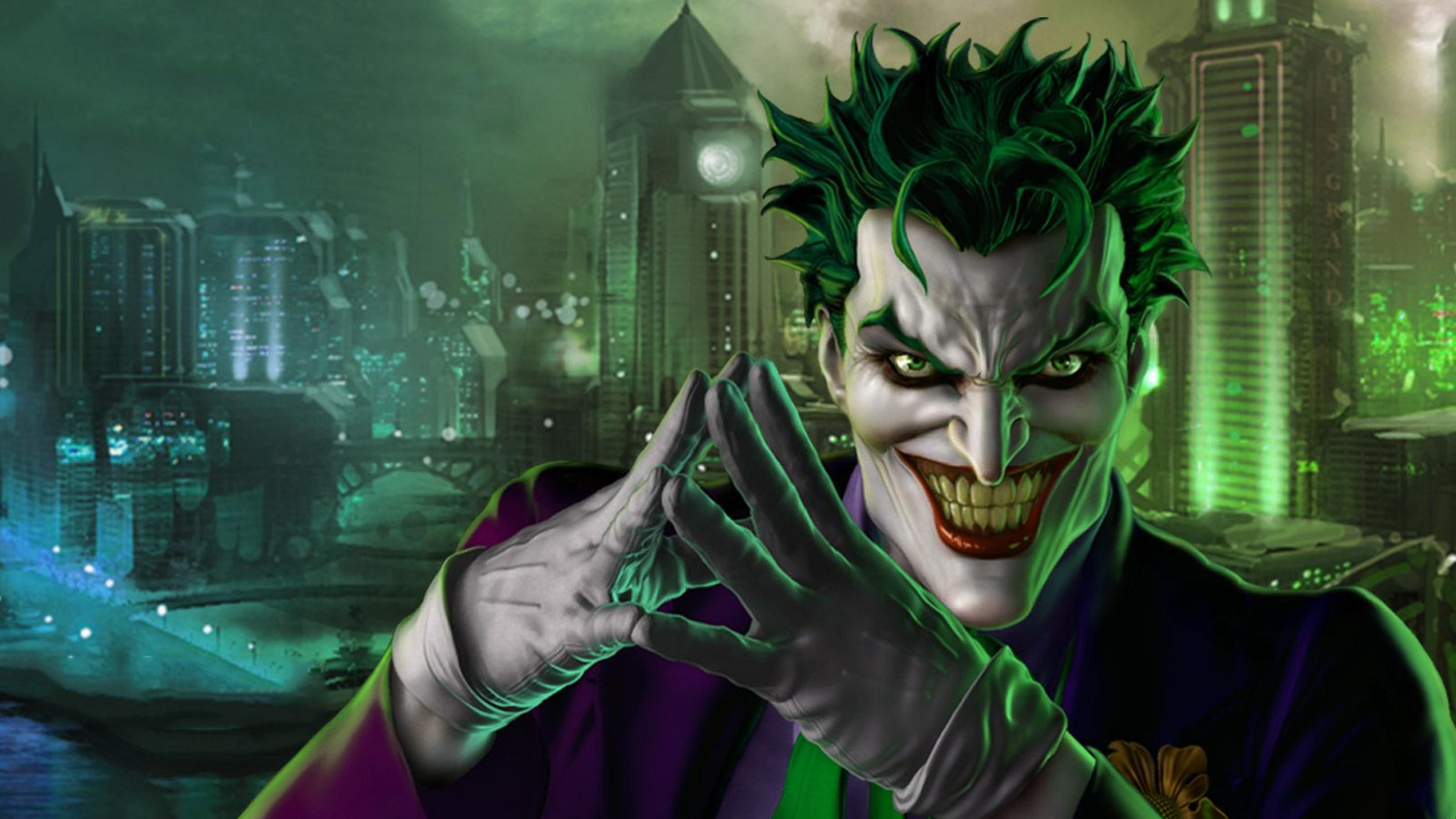 Joker Dc Comic Digital 4K Wallpapers