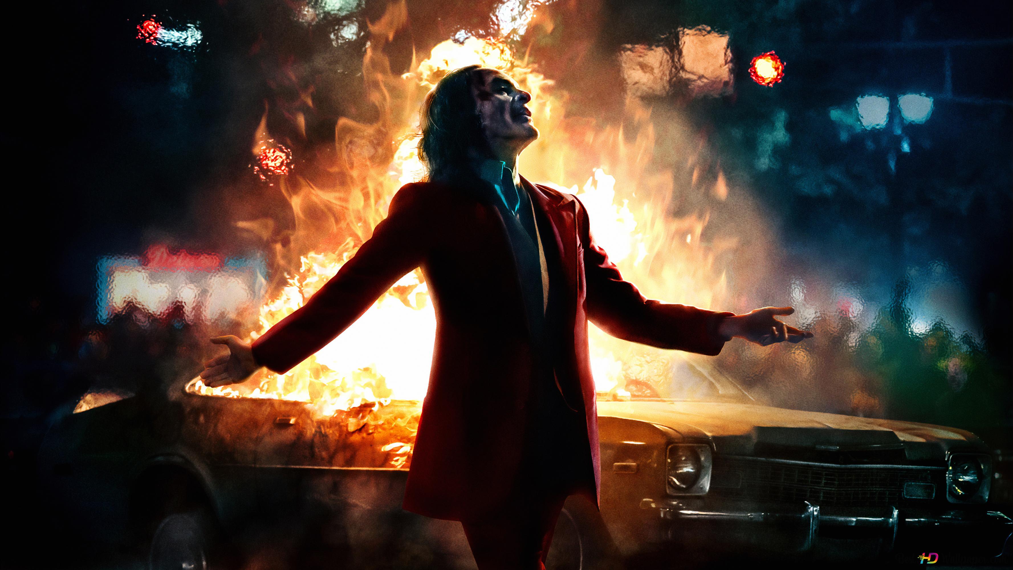 Joker Happy Dance Art Wallpapers