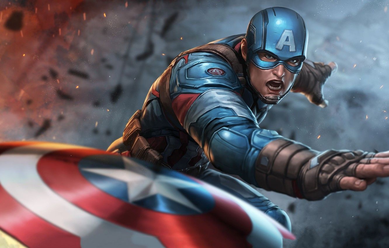 Marvel Comic Captain America Wallpapers