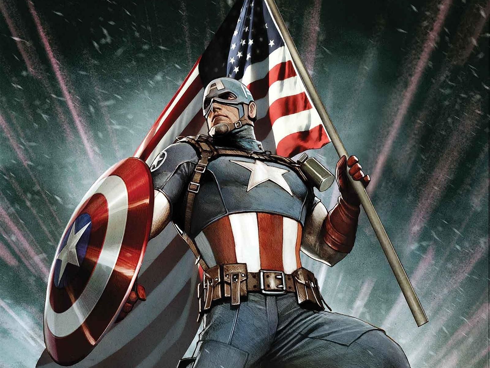 Marvel Comic Captain America Wallpapers