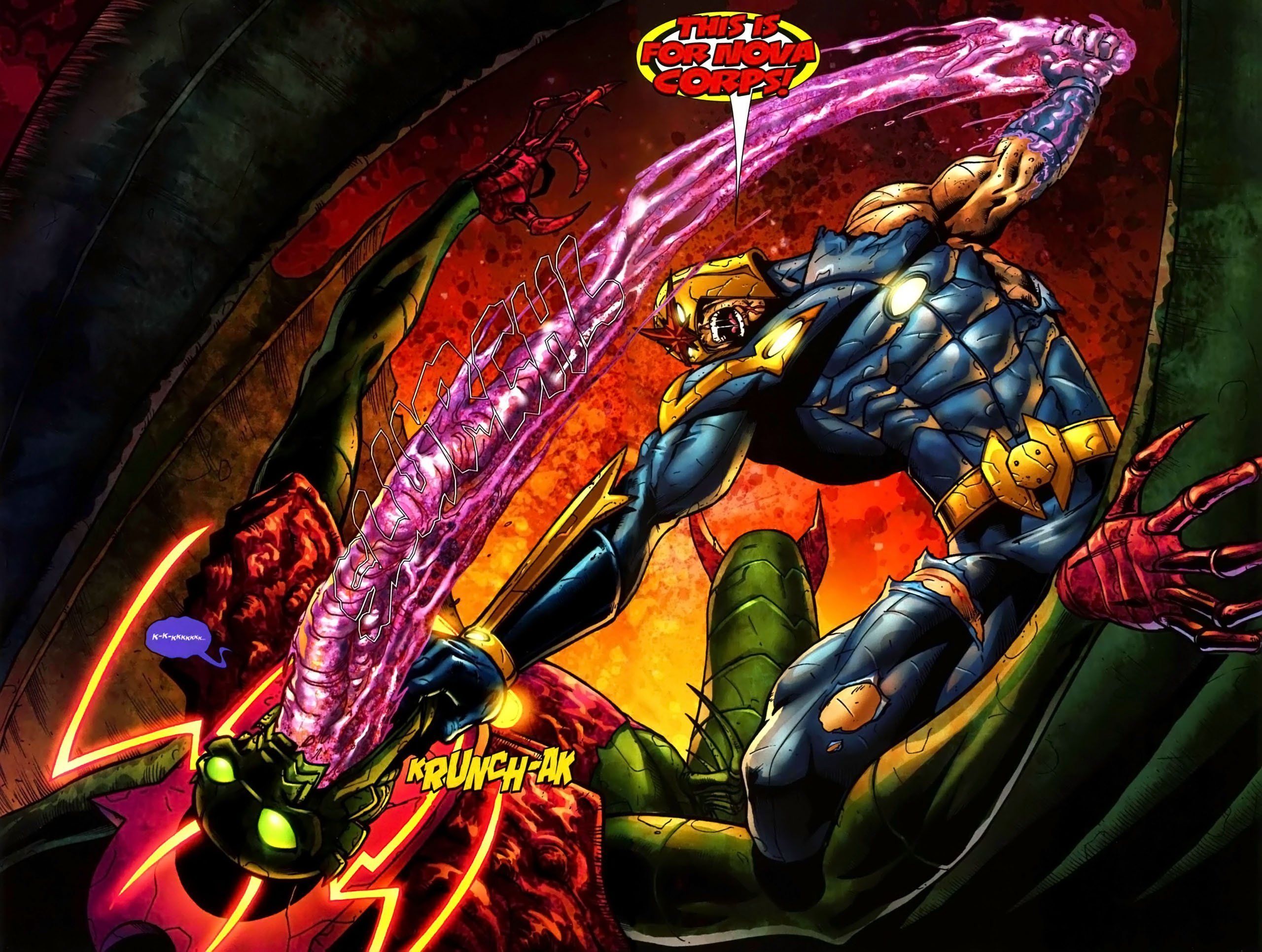 Marvel Comics Nova Aka Richard Rider Wallpapers