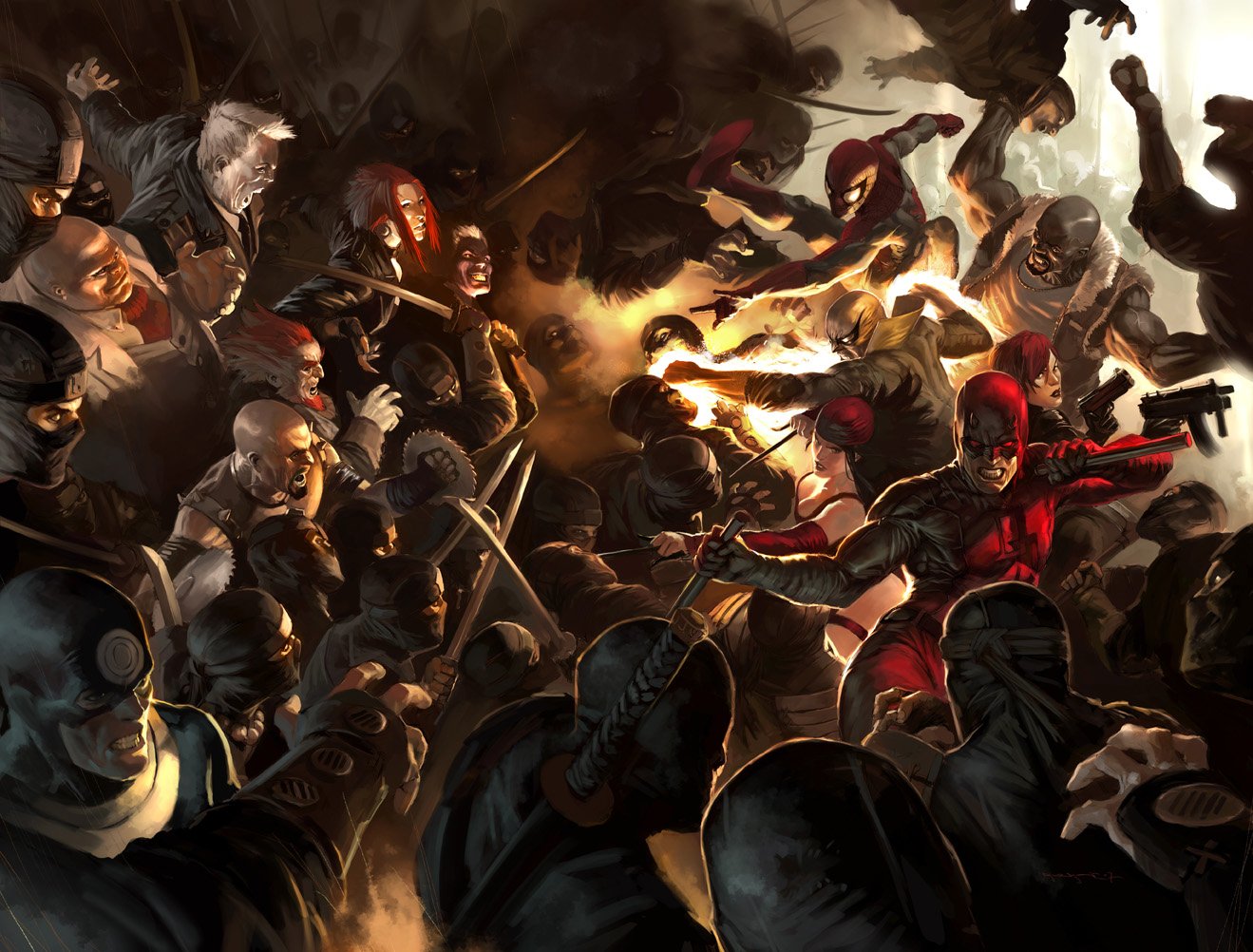 Marvel Daredevil Cool Art Wallpapers