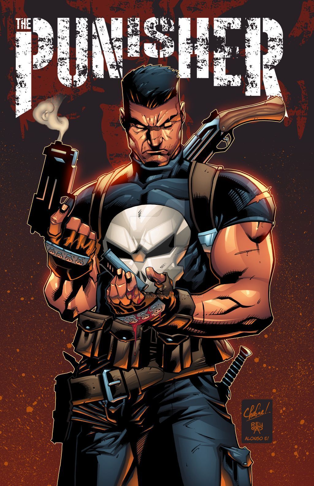 Marvel Punisher Art 2020 Wallpapers