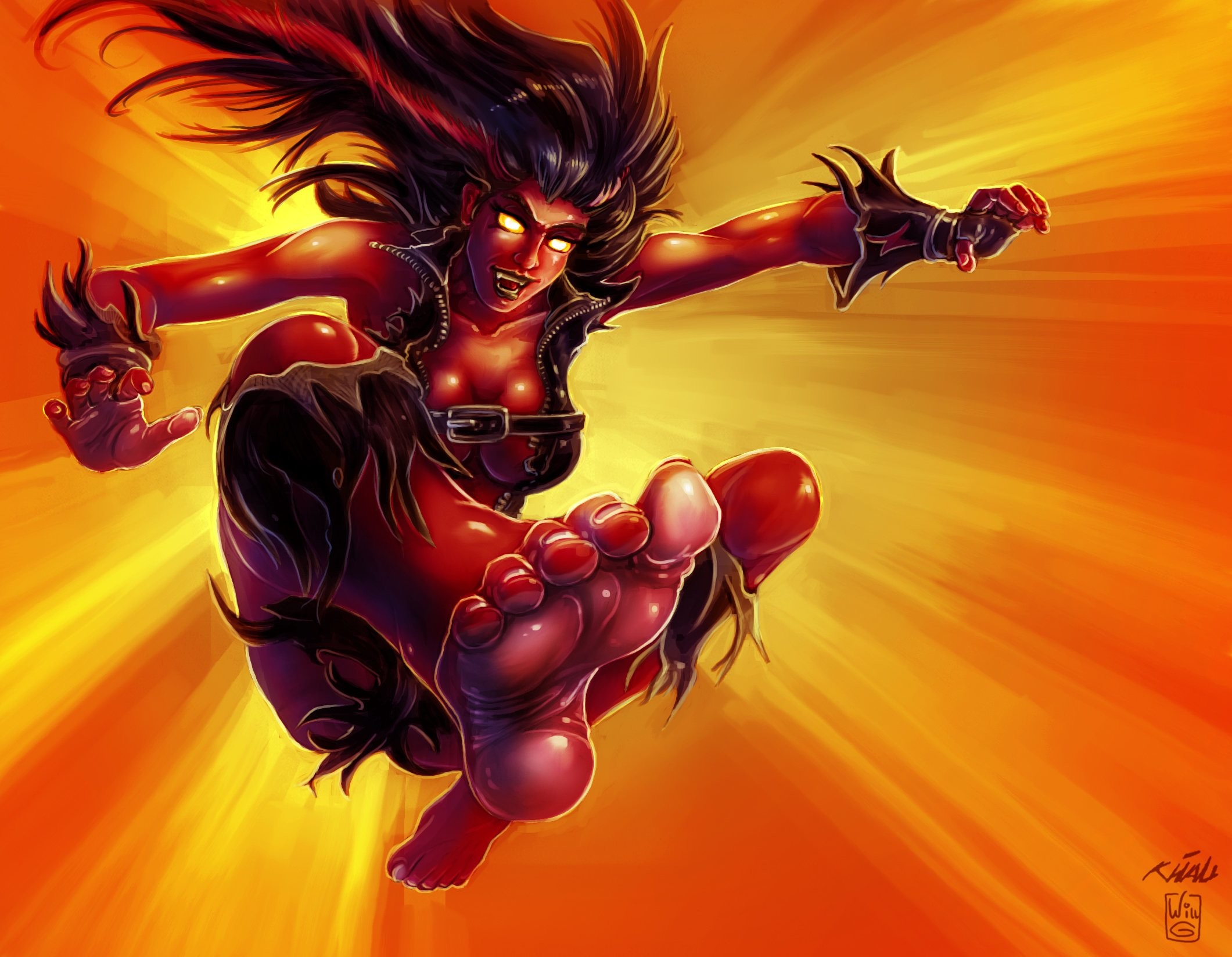 Marvel Red She-Hulk Wallpapers