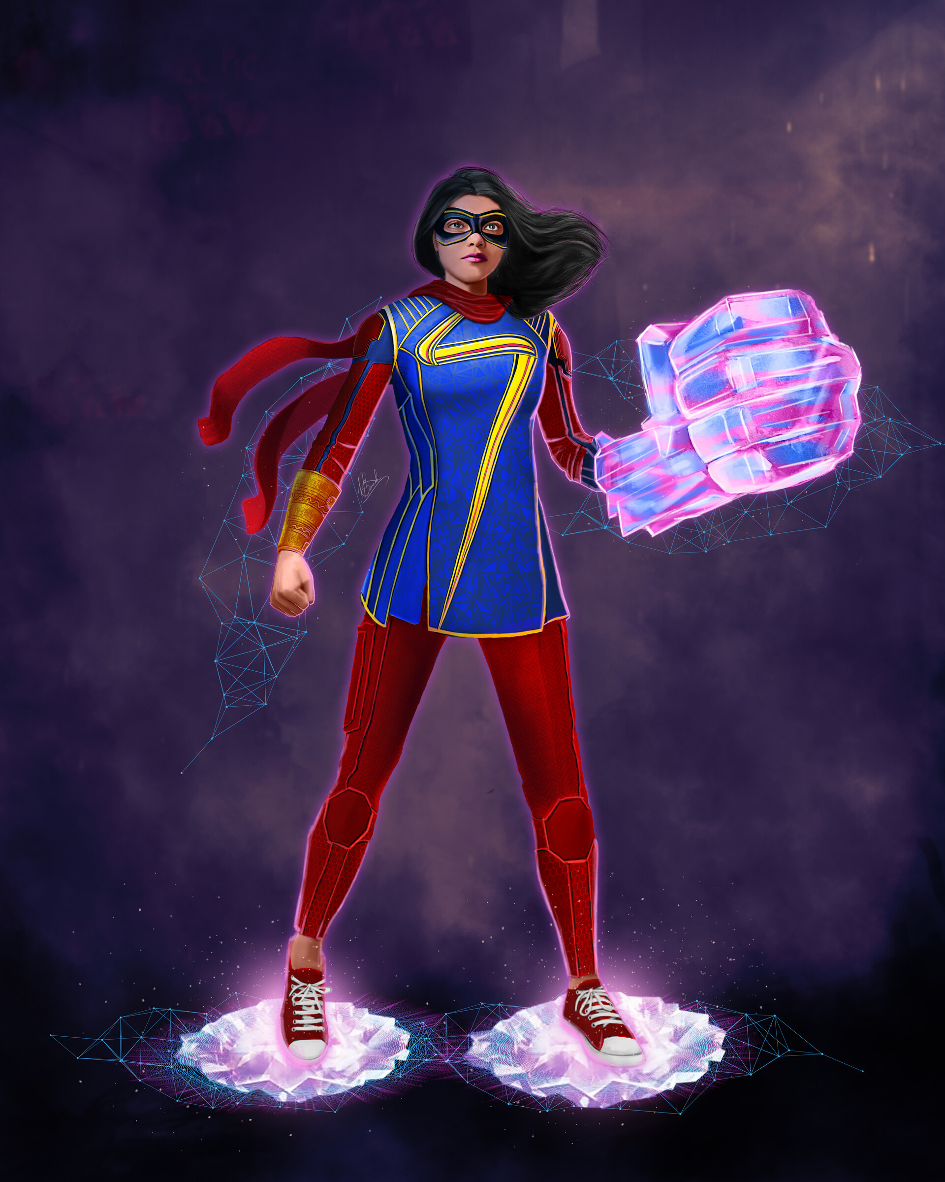 Mcu Kamala Khan As Ms. Marvel Wallpapers