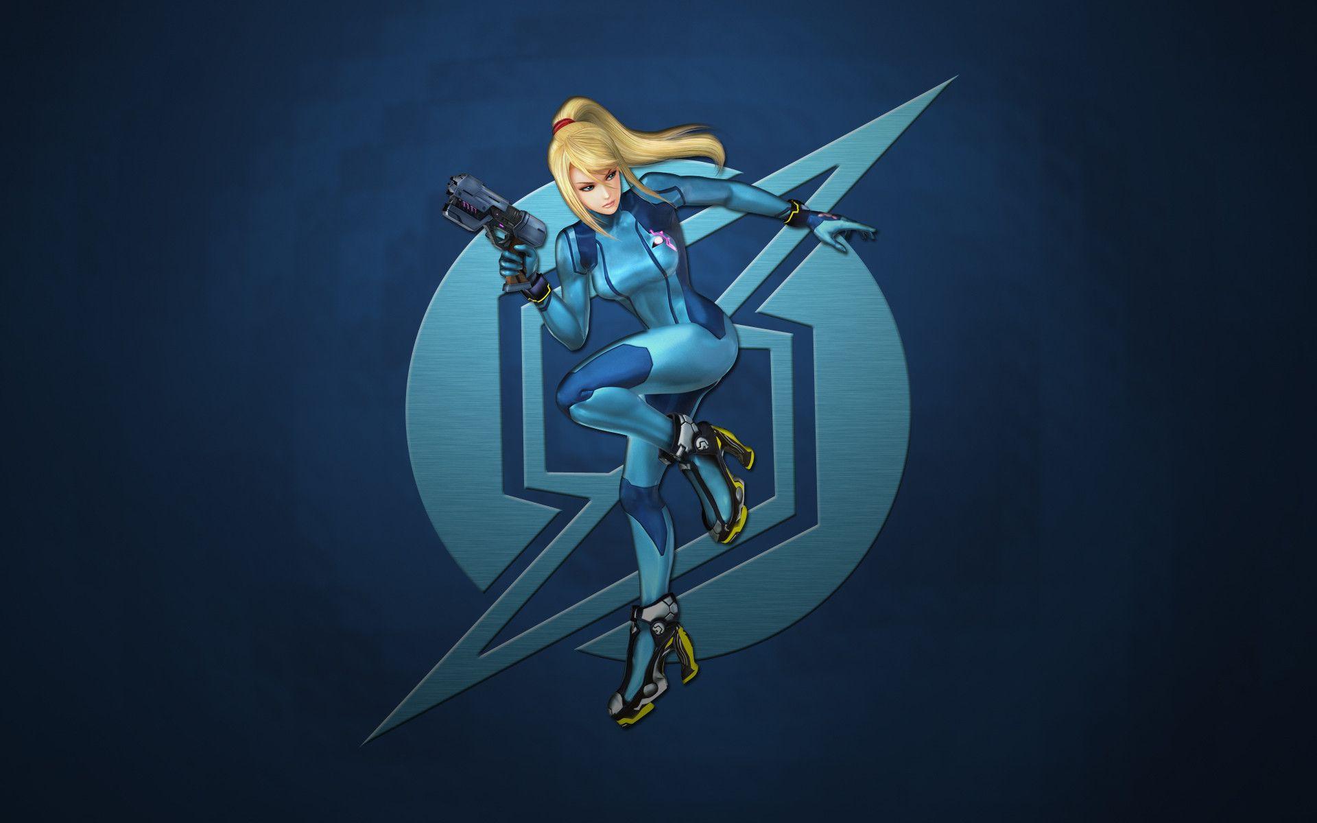 Metroid Samus Aran Zero Suit Wallpapers