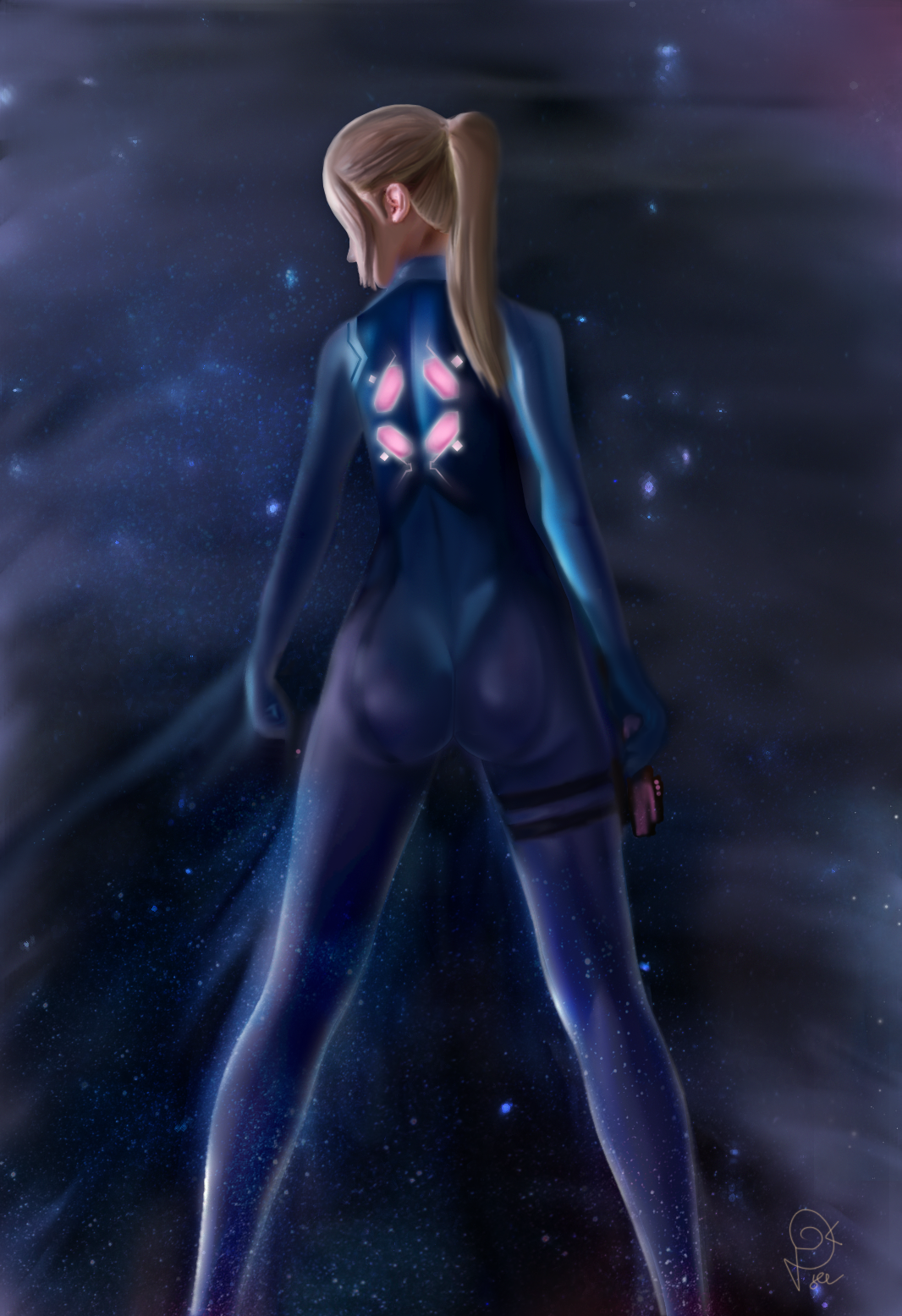 Metroid Samus Aran Zero Suit Wallpapers