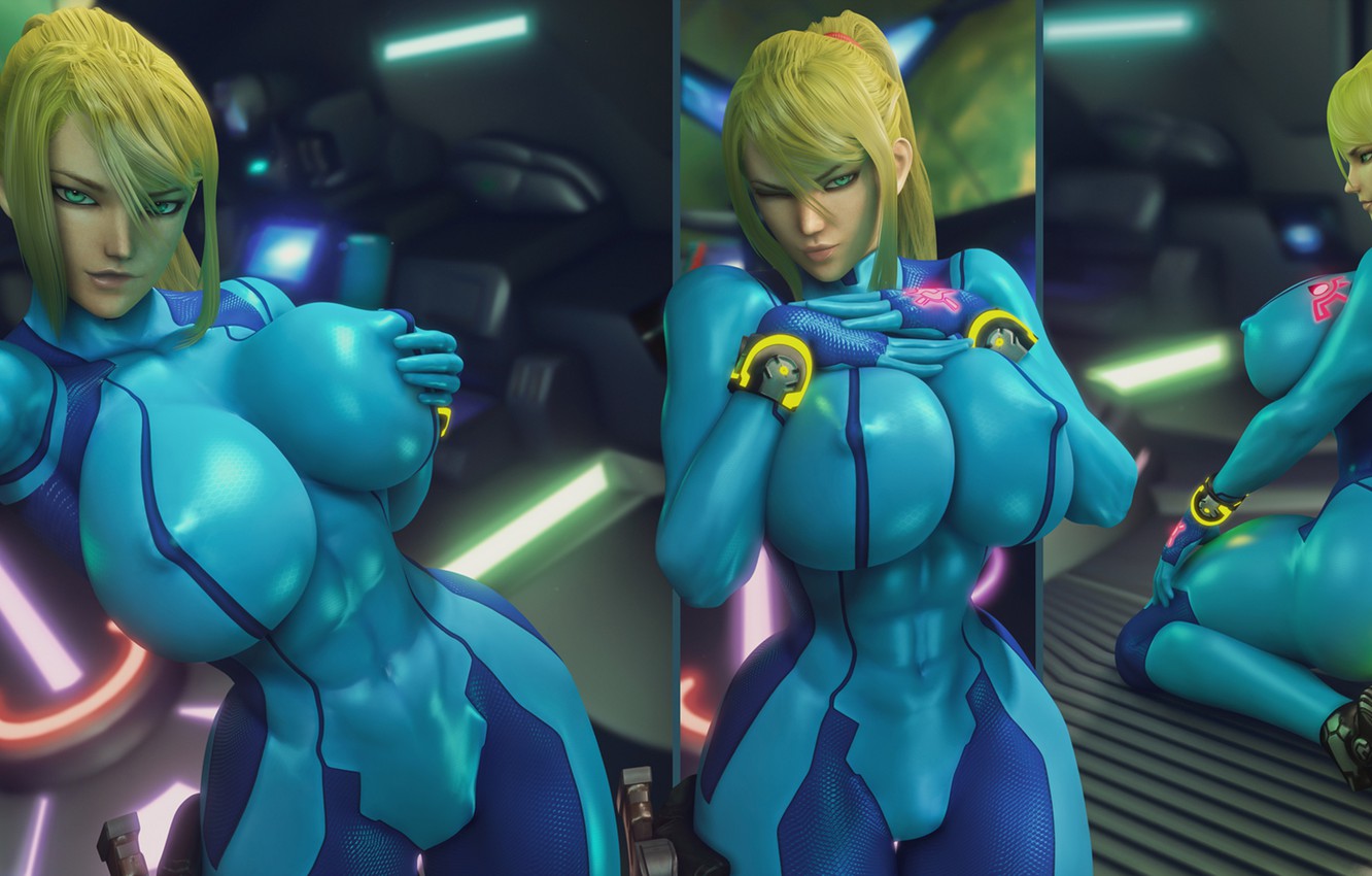 Metroid Samus Aran Zero Suit Wallpapers