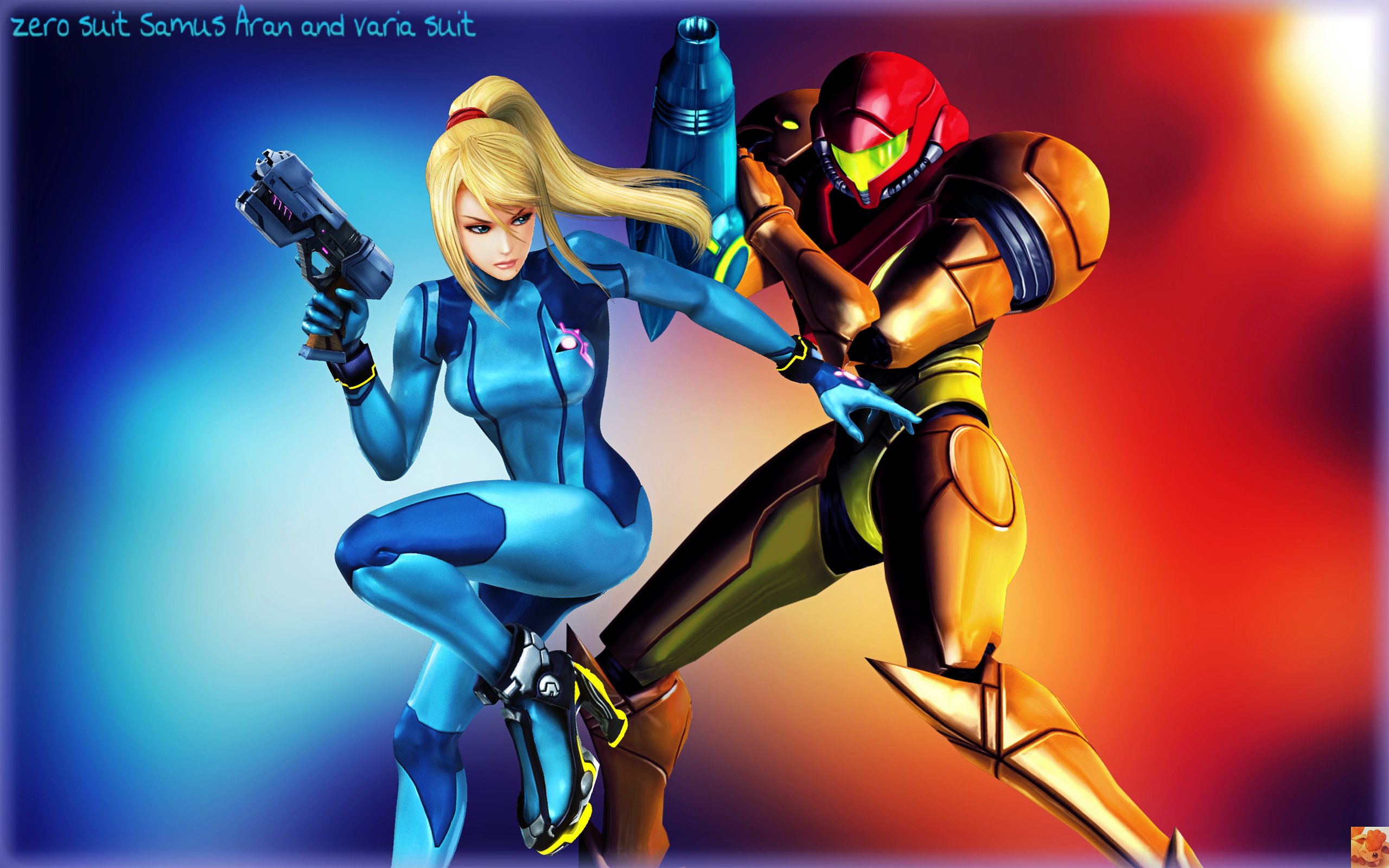 Metroid Samus Aran Zero Suit Wallpapers