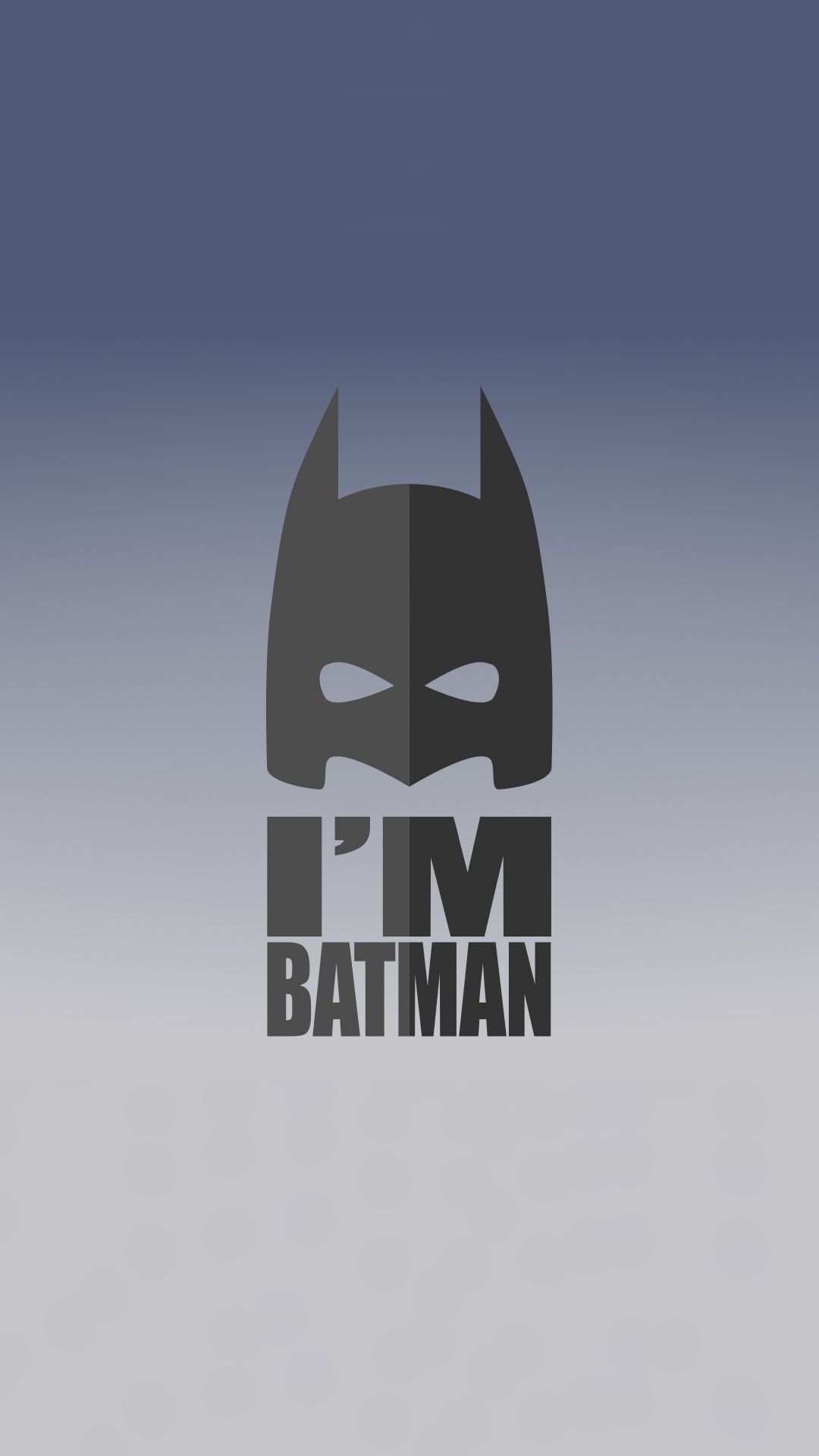 Minimal Batman Mask Wallpapers