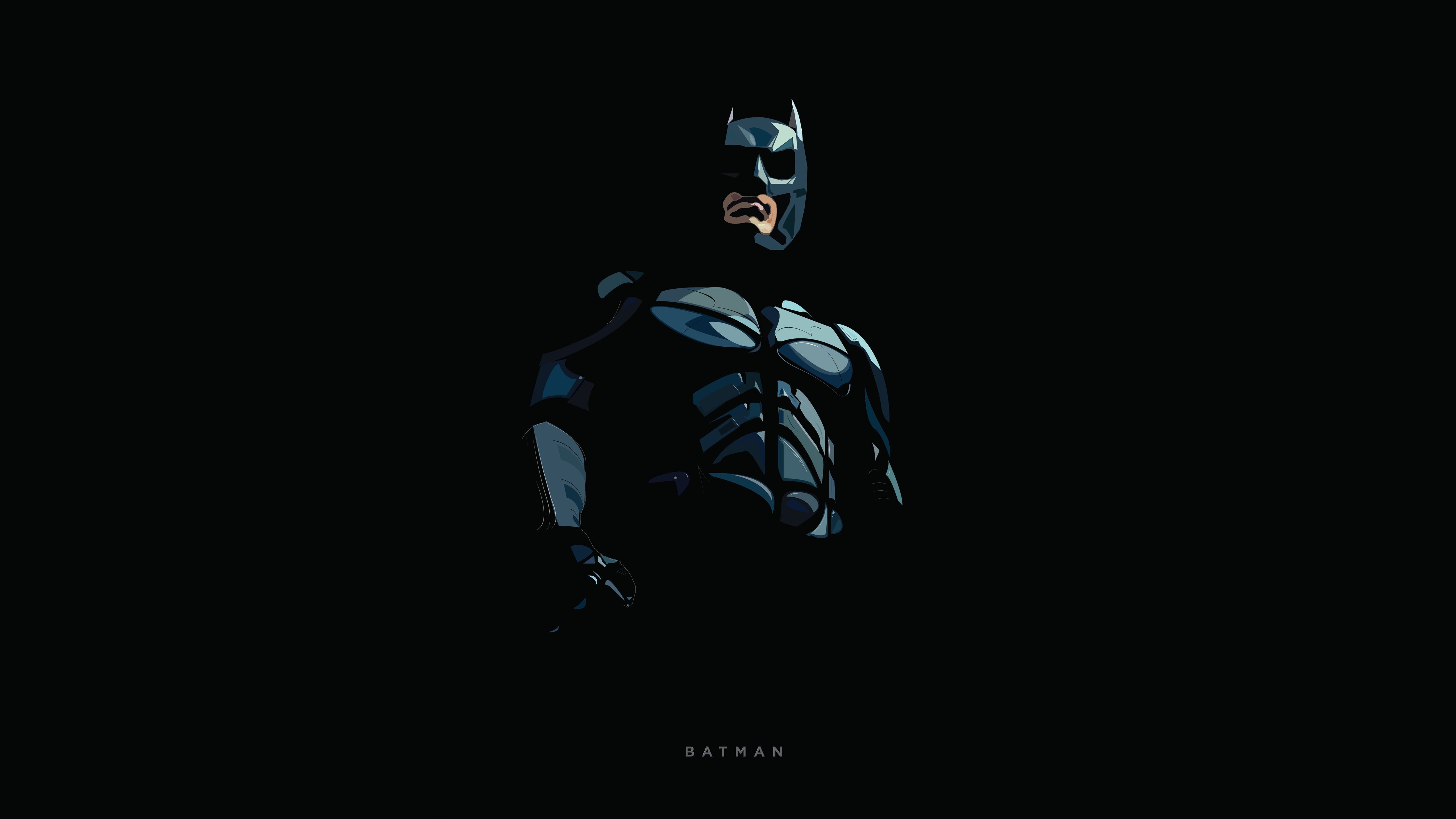 Minimal Batman Mask Wallpapers