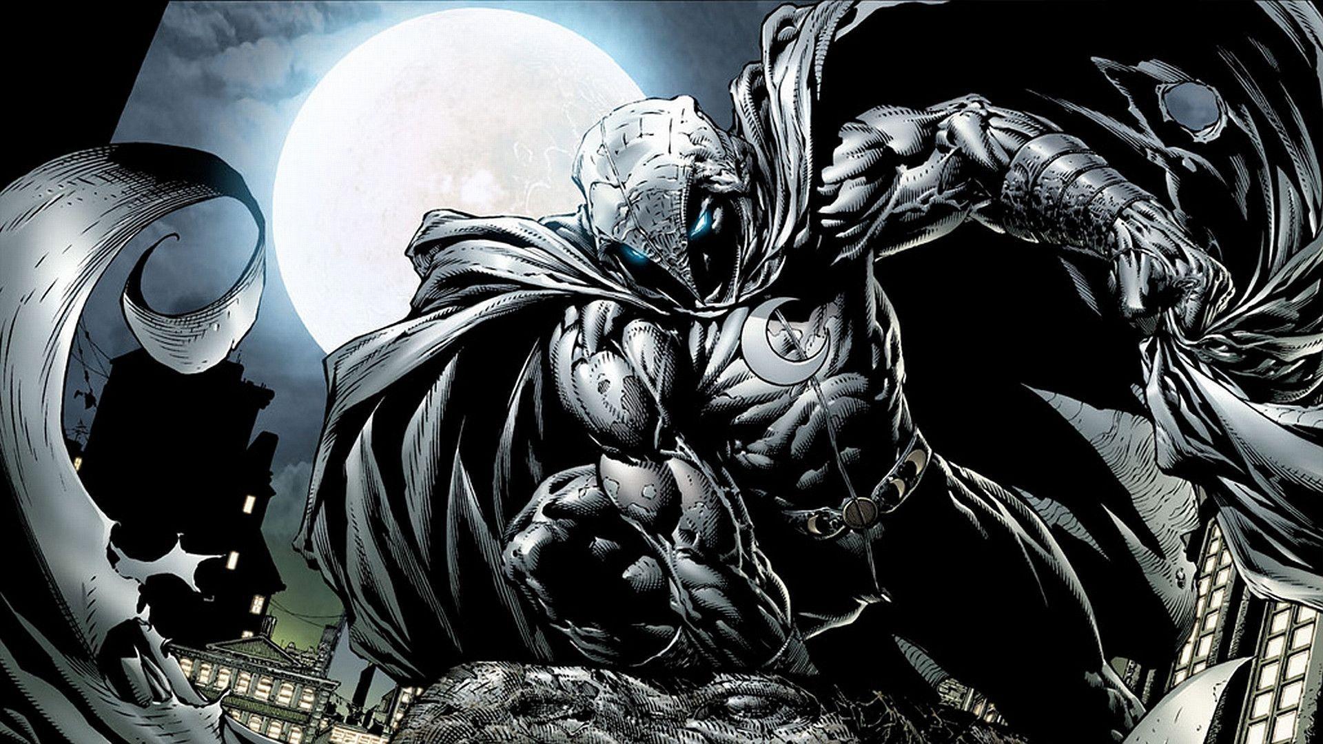 Moon Knight 4K Comic Art Wallpapers