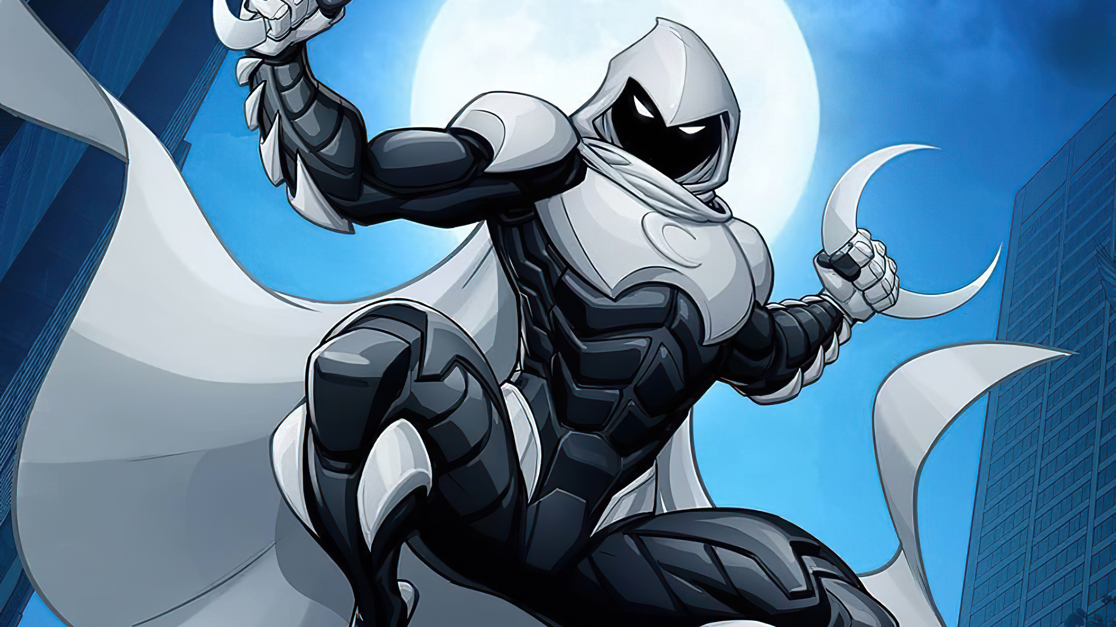 Moon Knight 4K Comic Art Wallpapers