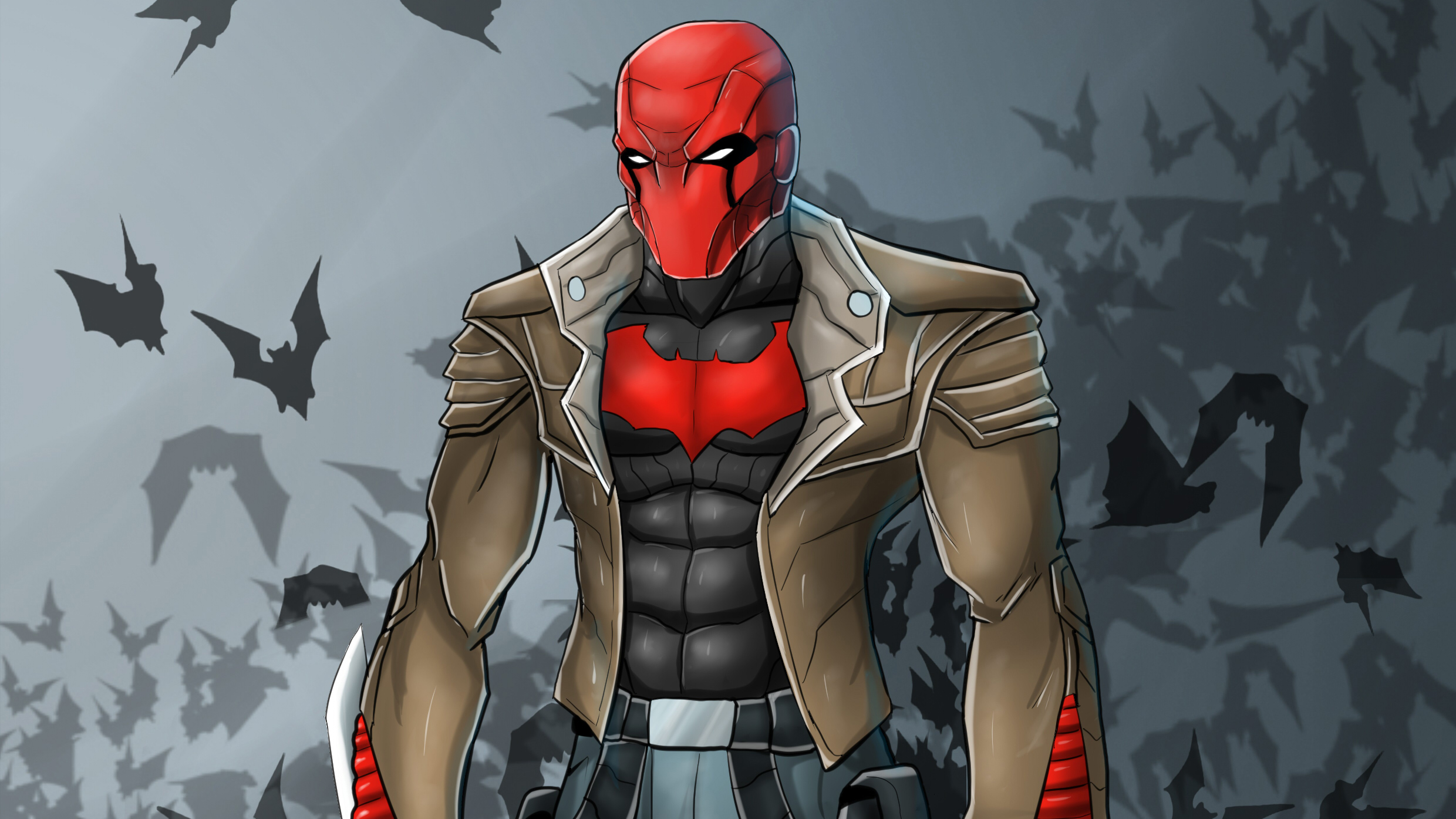 New Red Hood Art 4K Wallpapers