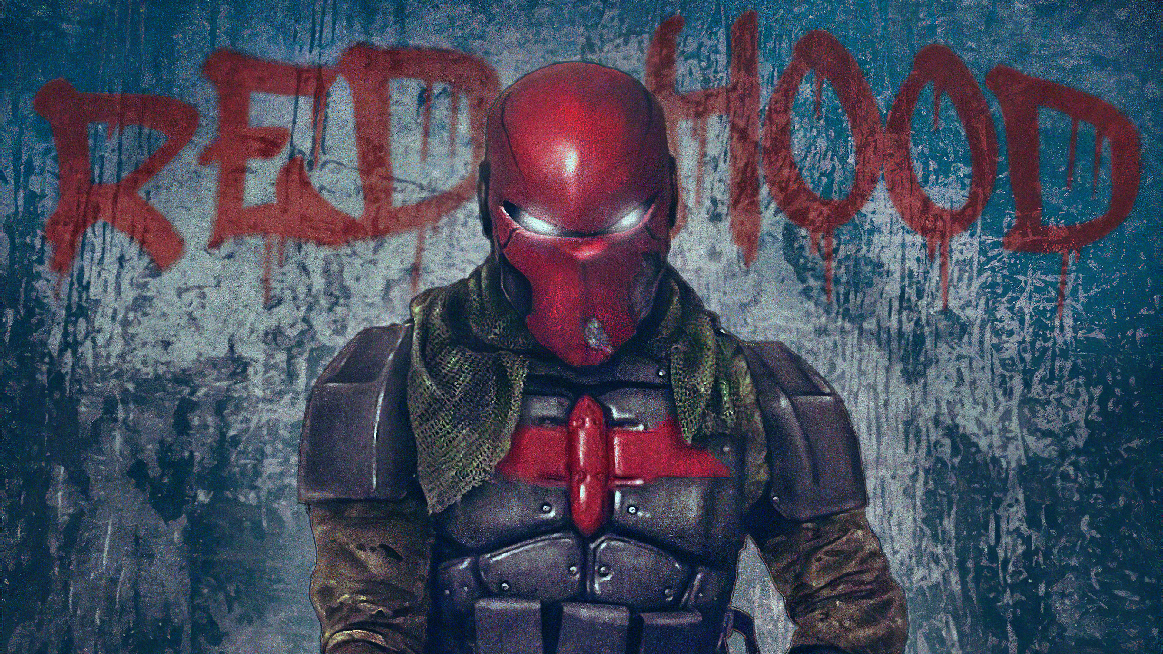 New Red Hood Art 4K Wallpapers