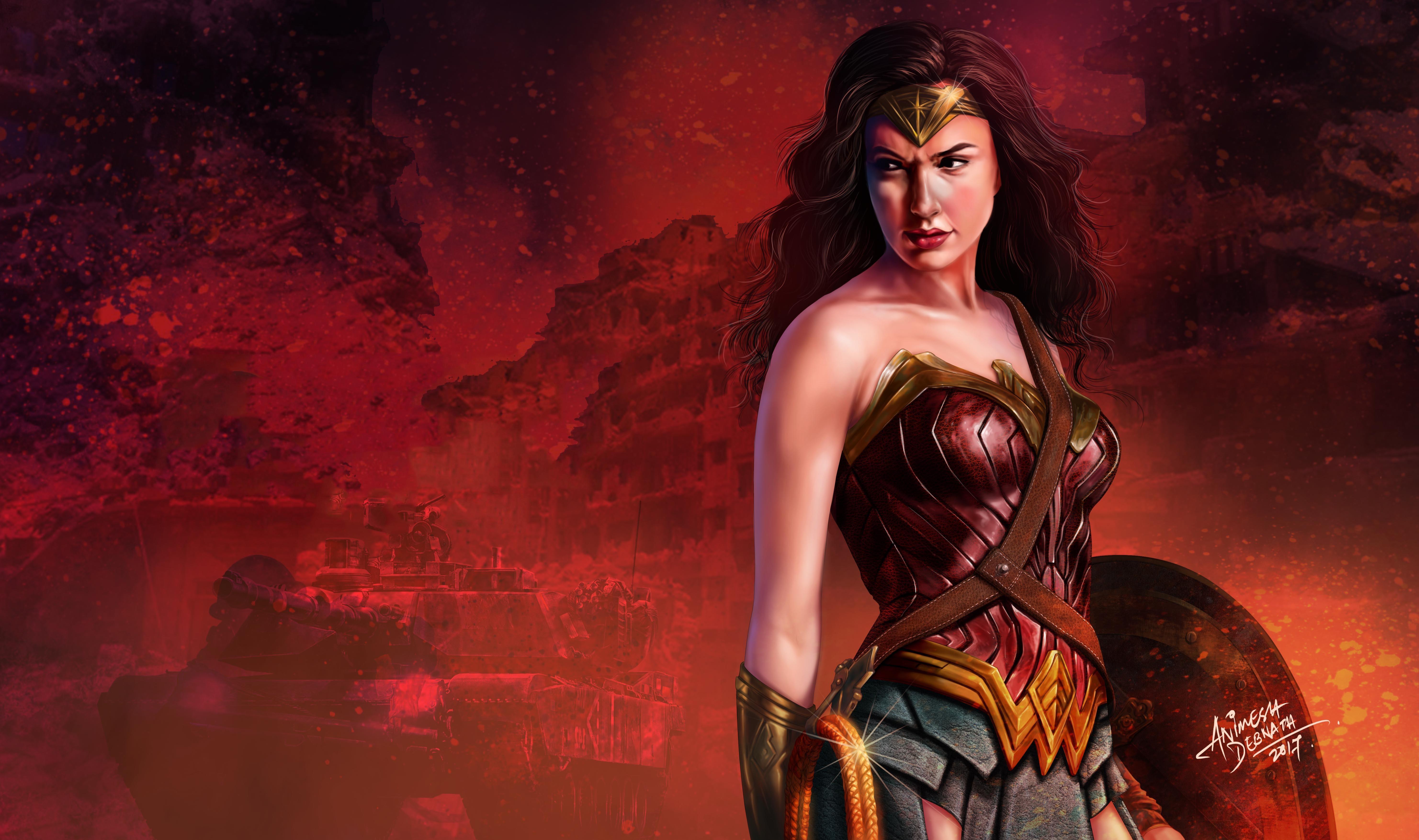 New Wonder Woman 2 Art Wallpapers