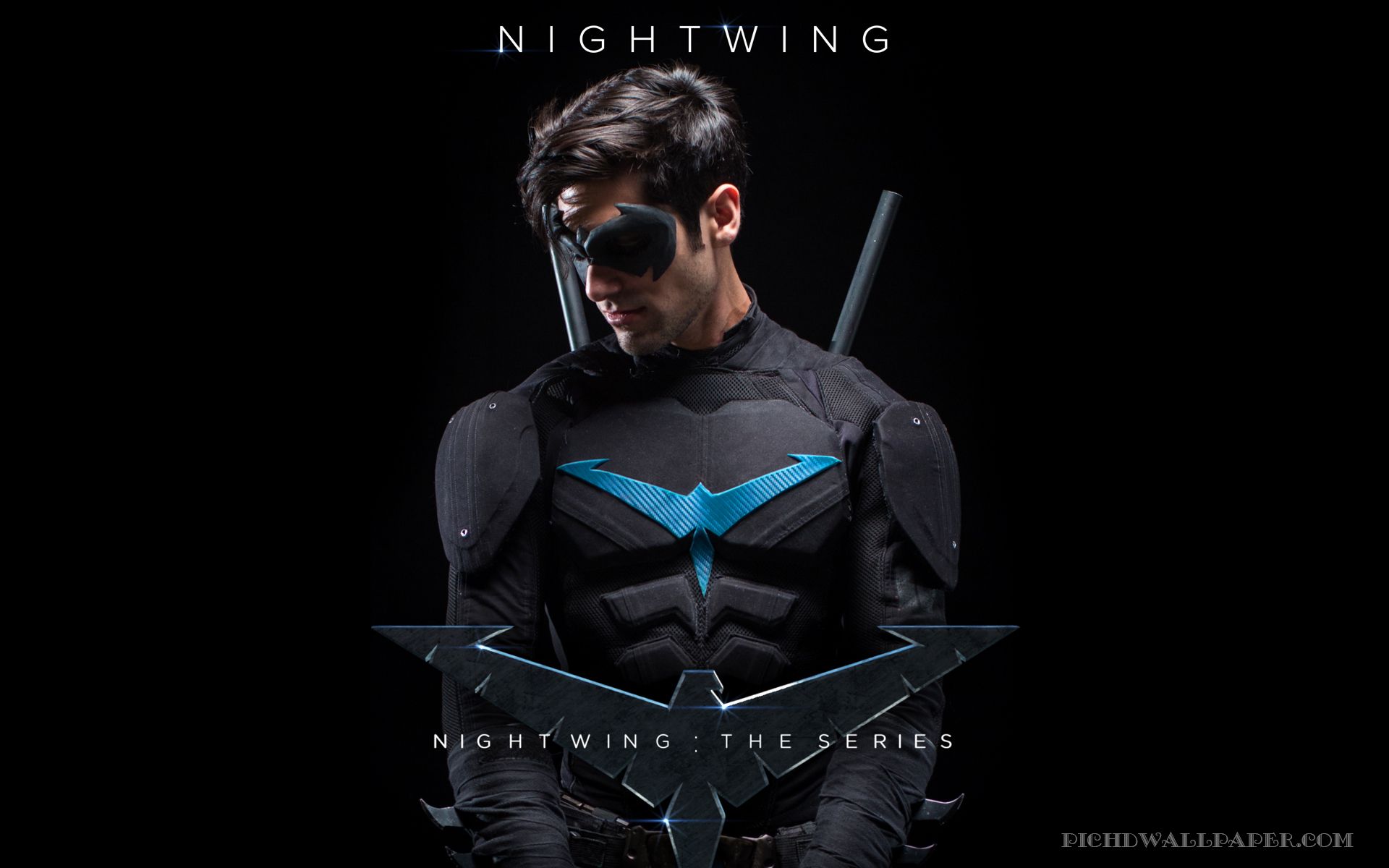 Nightwing 5K Minimal Wallpapers
