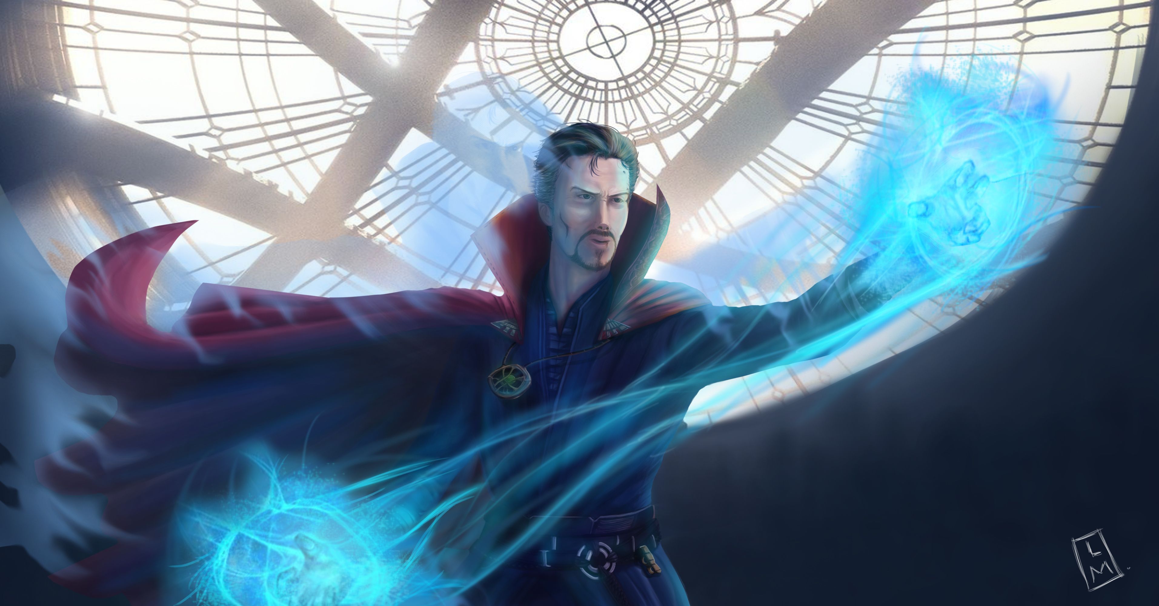 Old Doctor Strange Digital Art Wallpapers