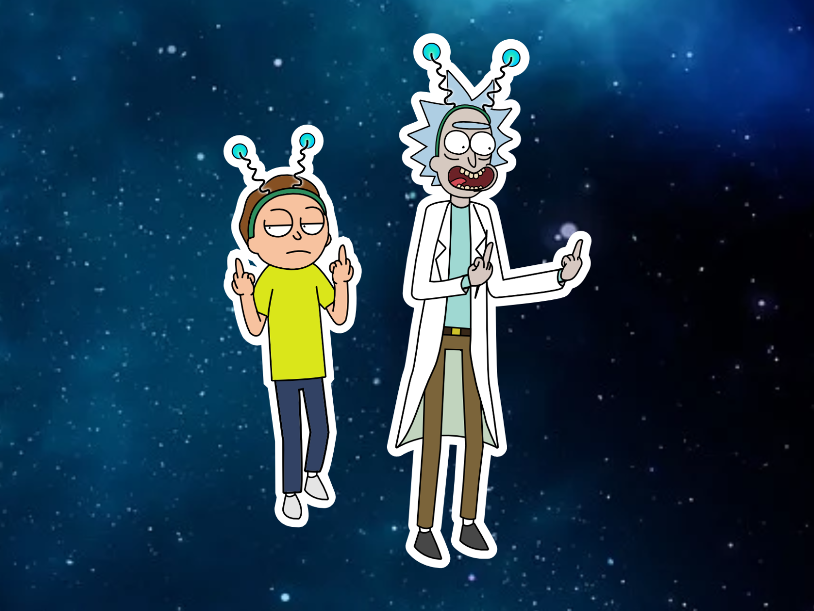 Peace Among Worlds Rick And Morty Wallpapers