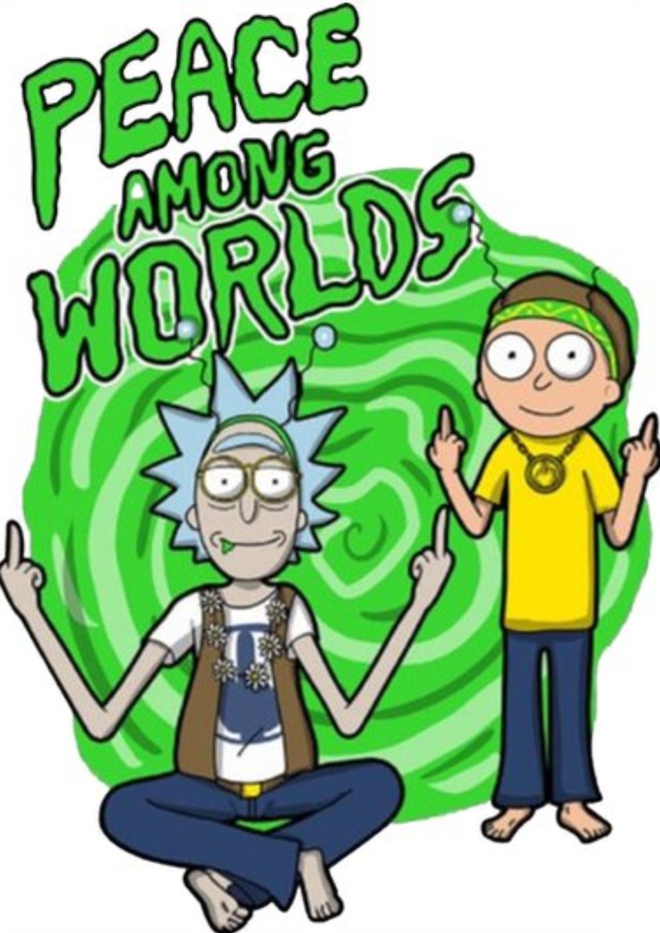 Peace Among Worlds Rick And Morty Wallpapers