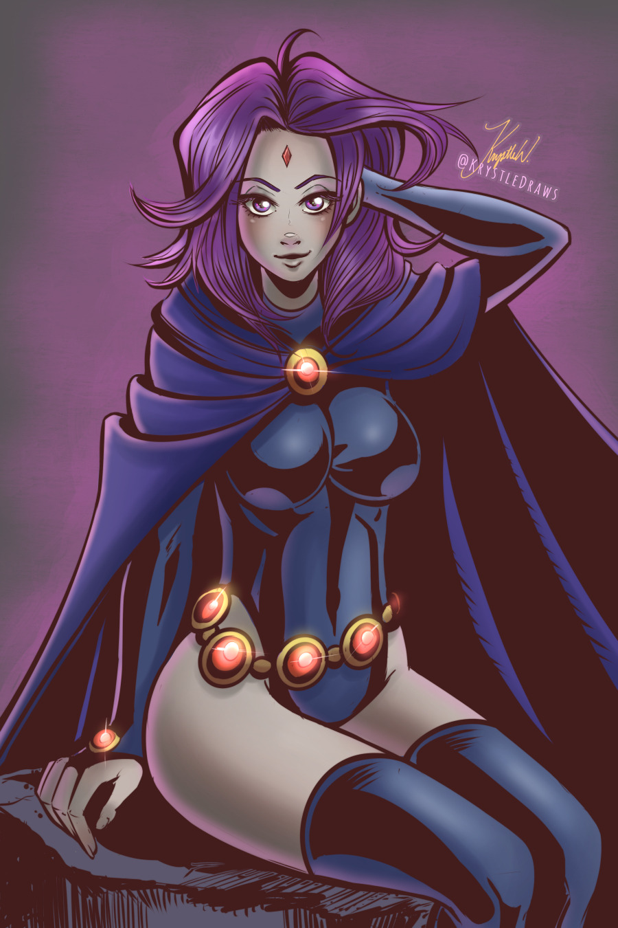 Raven Dc Comic Fanart 2020 Wallpapers