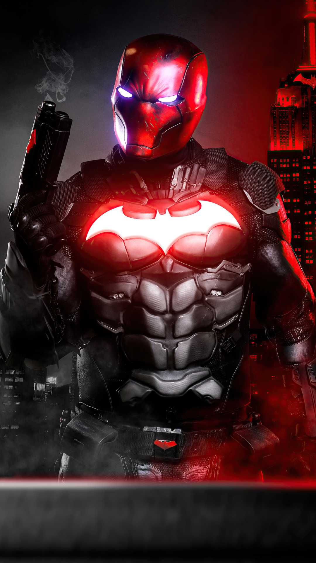 Red Hood On Bike Wallpapers