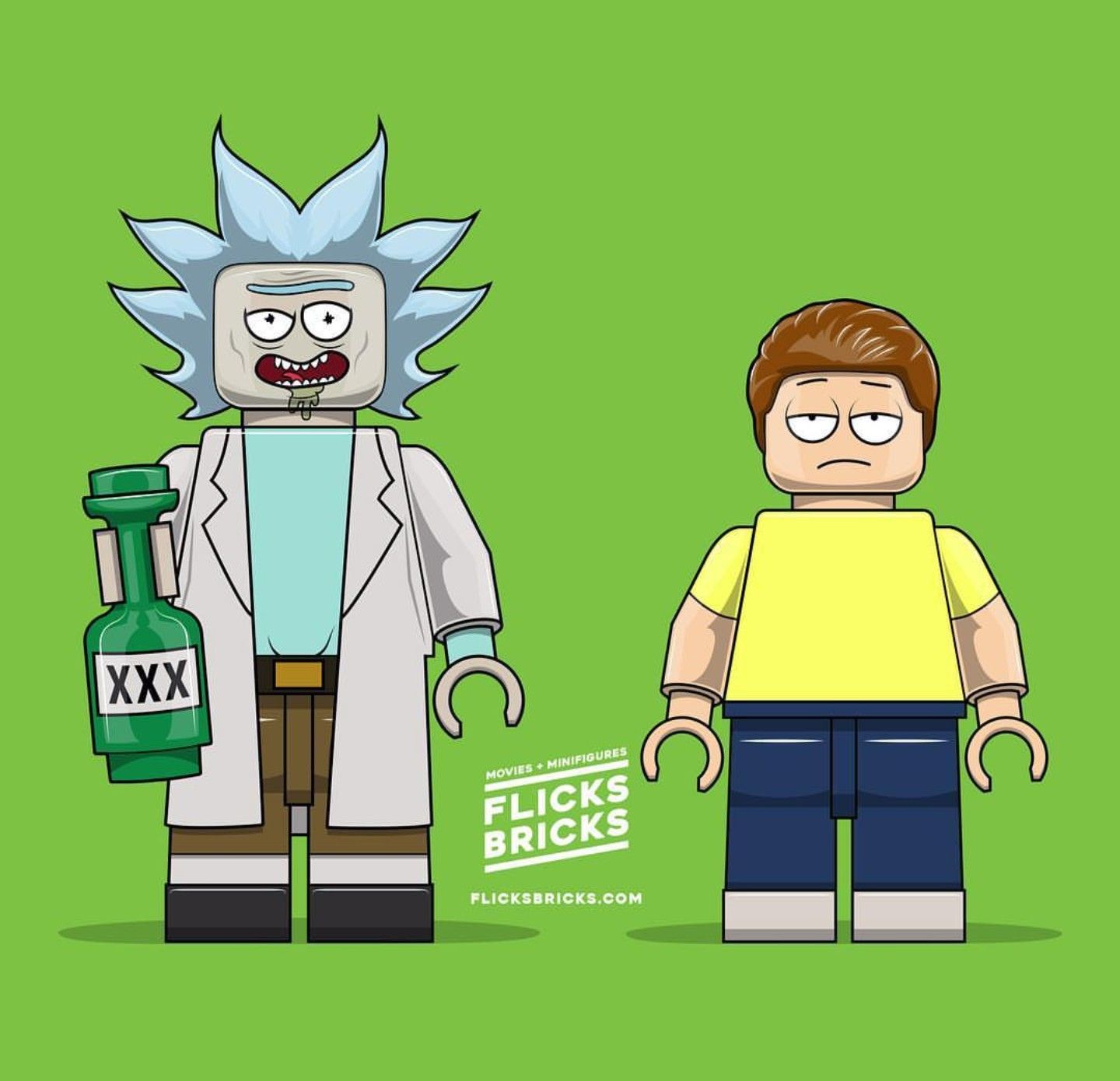 Rick And Morty Lego Wallpapers