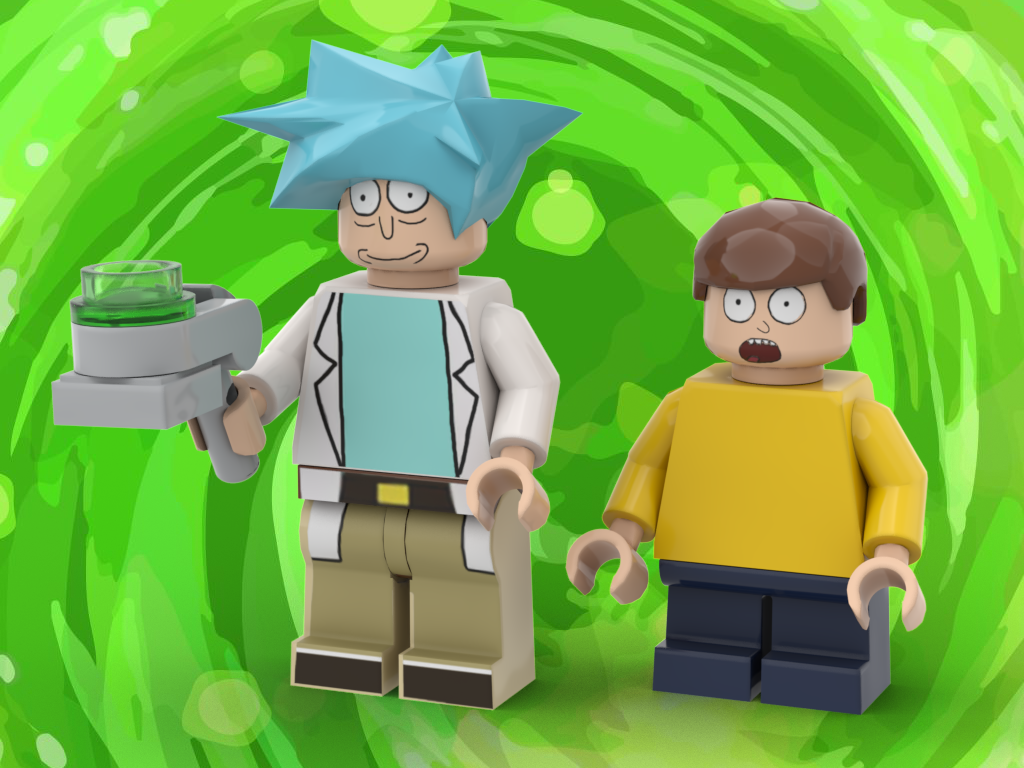 Rick And Morty Lego Wallpapers