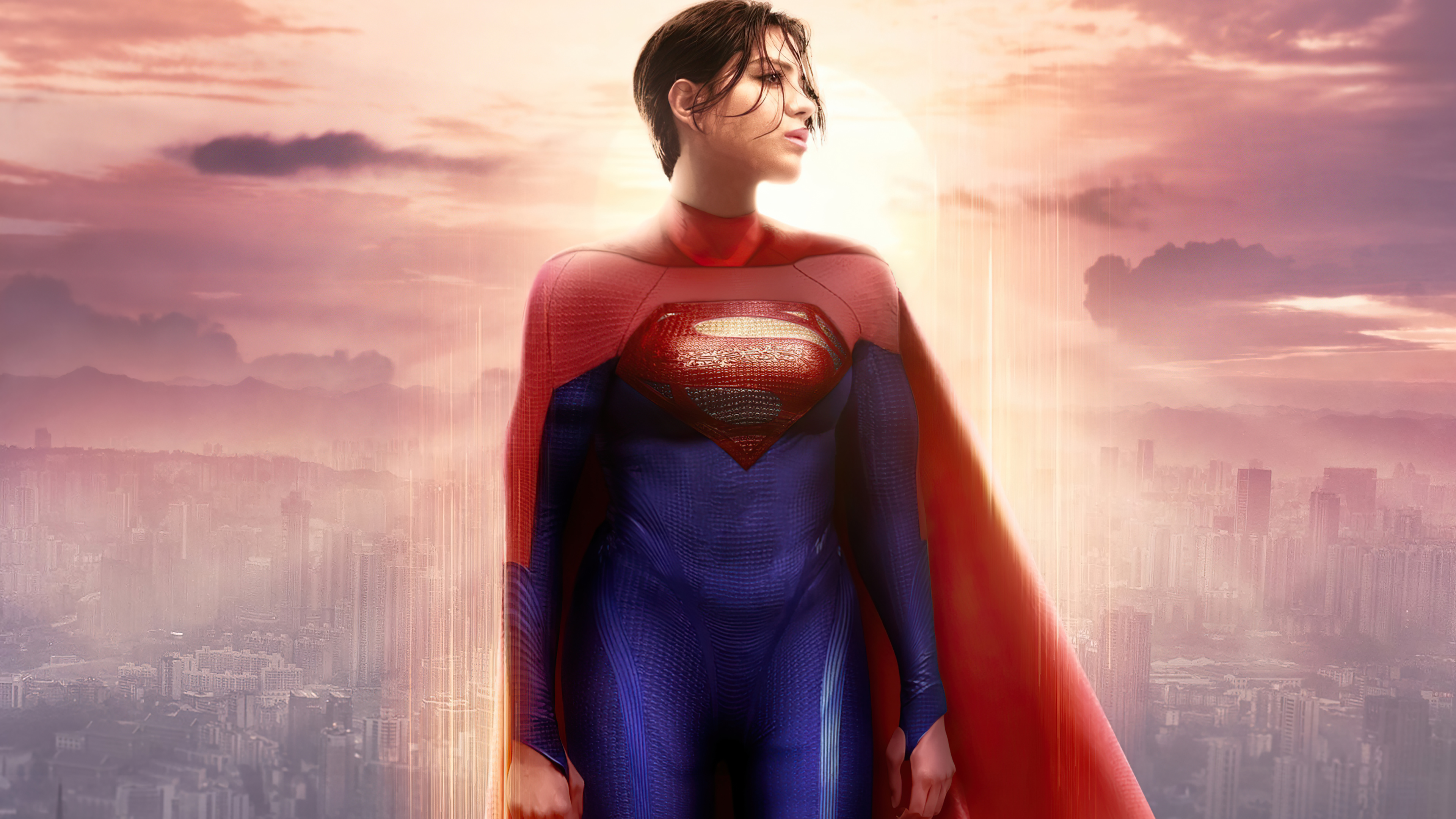 Sasha Calle As Supergirl Wallpapers