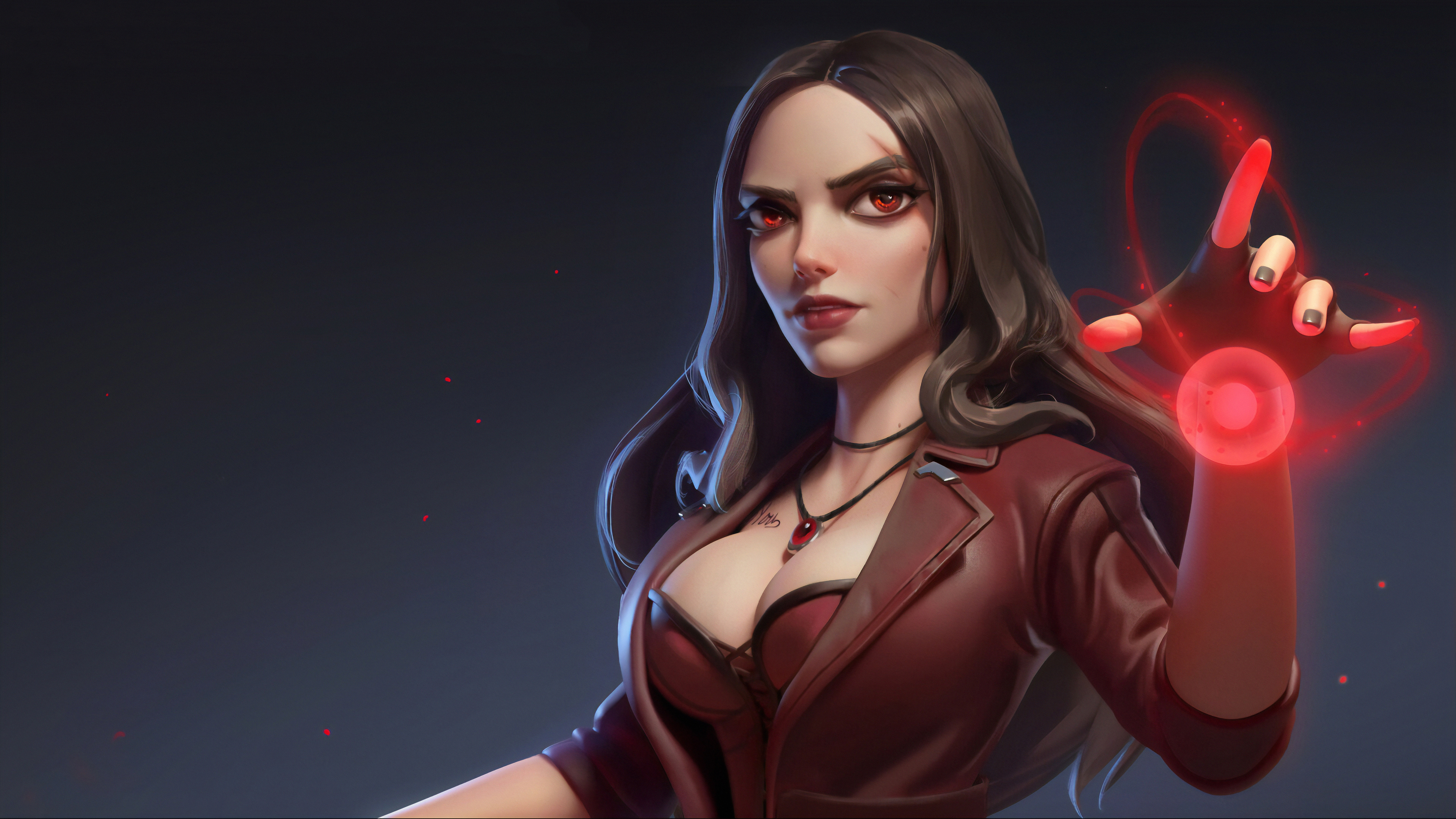 Scarlet Witch Marvel Cool Art Wallpapers