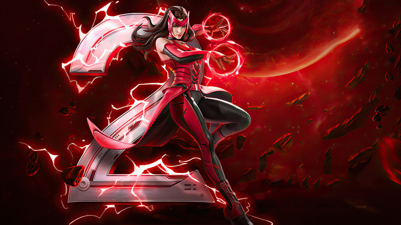 Scarlet Witch Marvel Cool Art Wallpapers