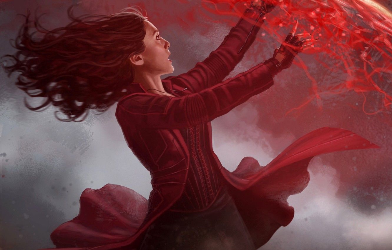 Scarlet Witch Marvel Cool Art Wallpapers