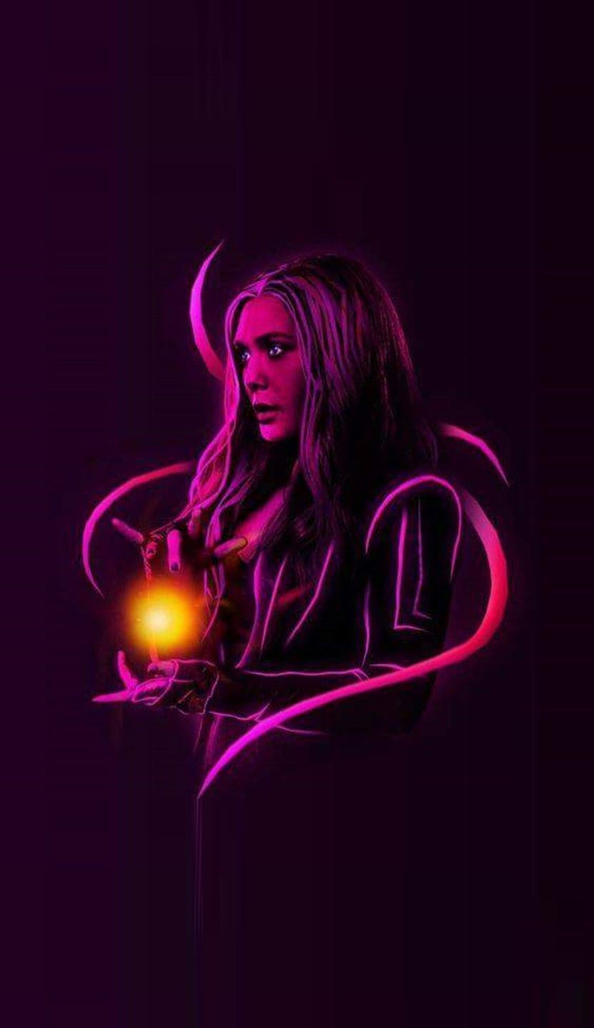 Scarlet Witch Marvel Cool Art Wallpapers