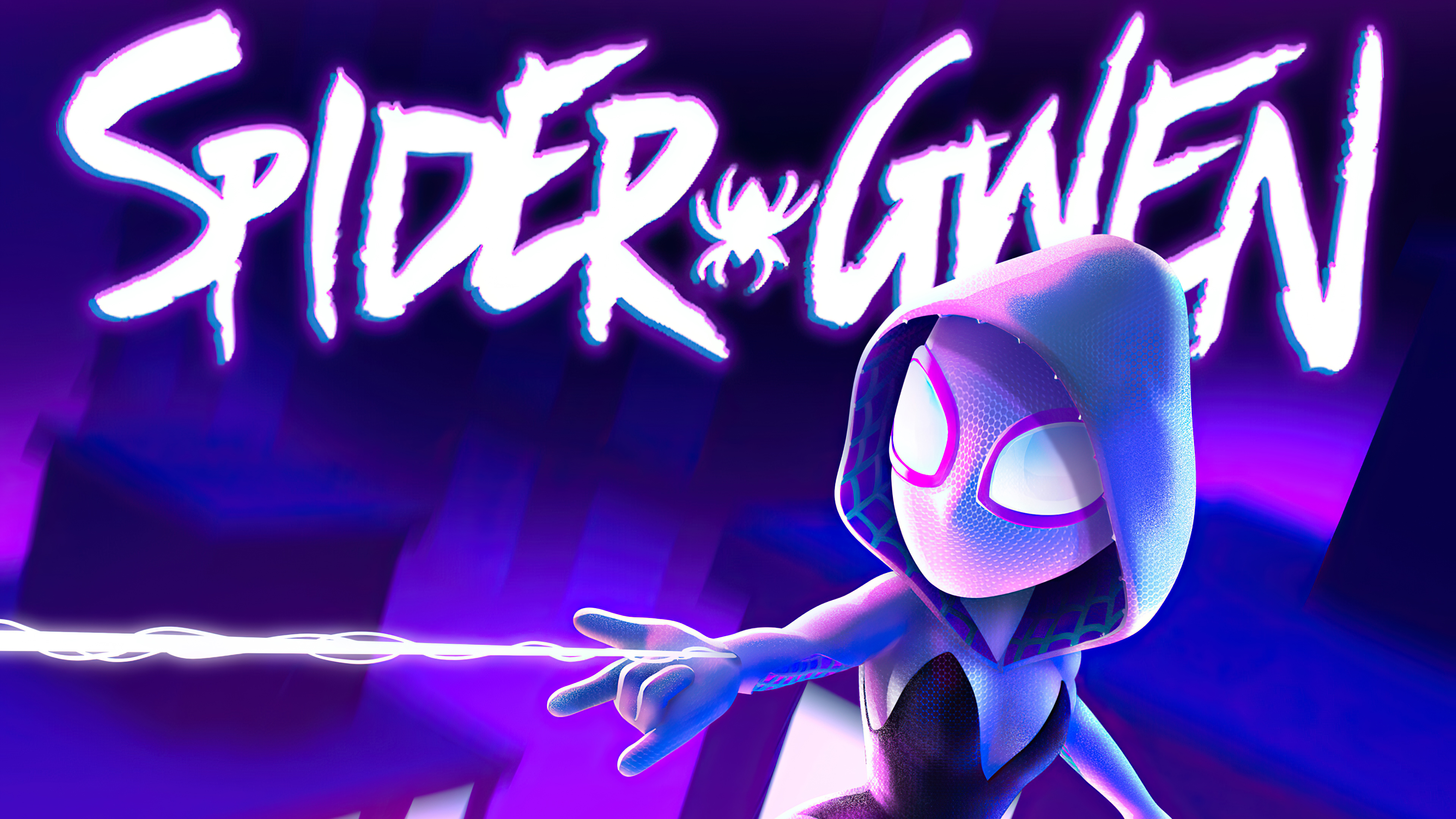 Spider Gwen Artwork 4K 2020 Wallpapers