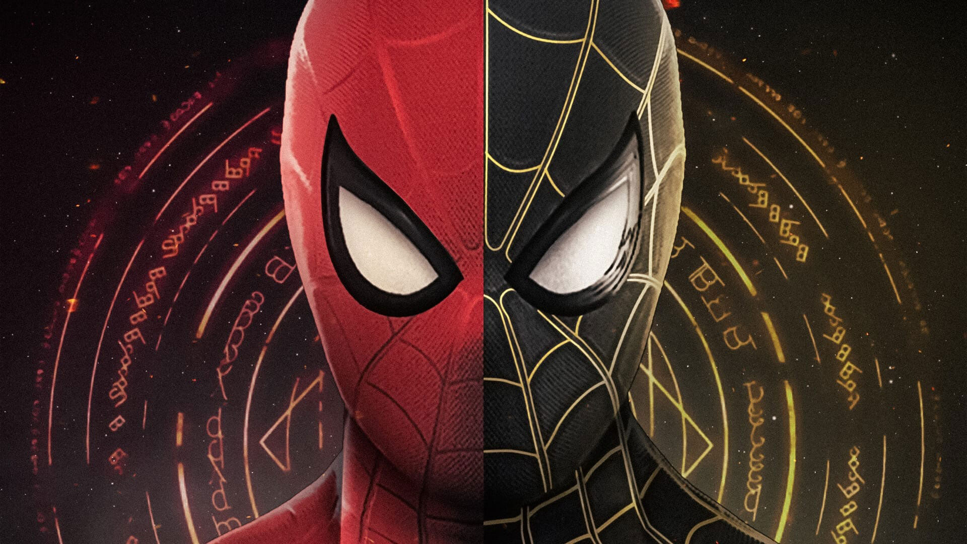 Spider-Man: No Way Home 4K Gold And Black Wallpapers