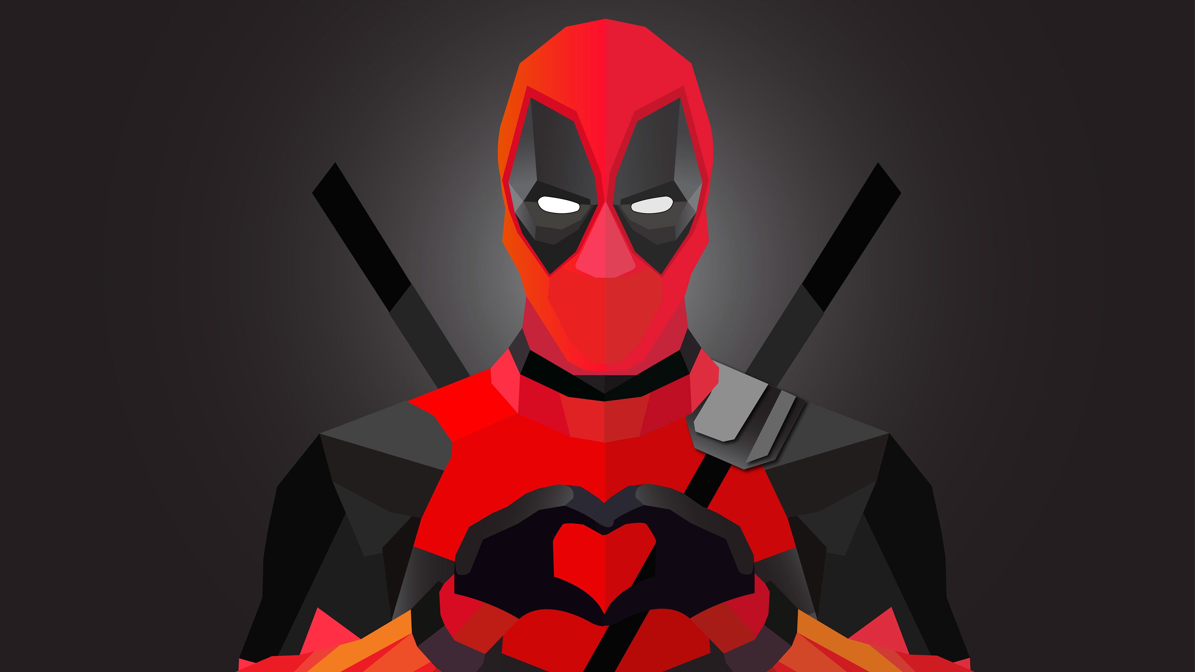 Spooky Minimal Deadpool Wallpapers