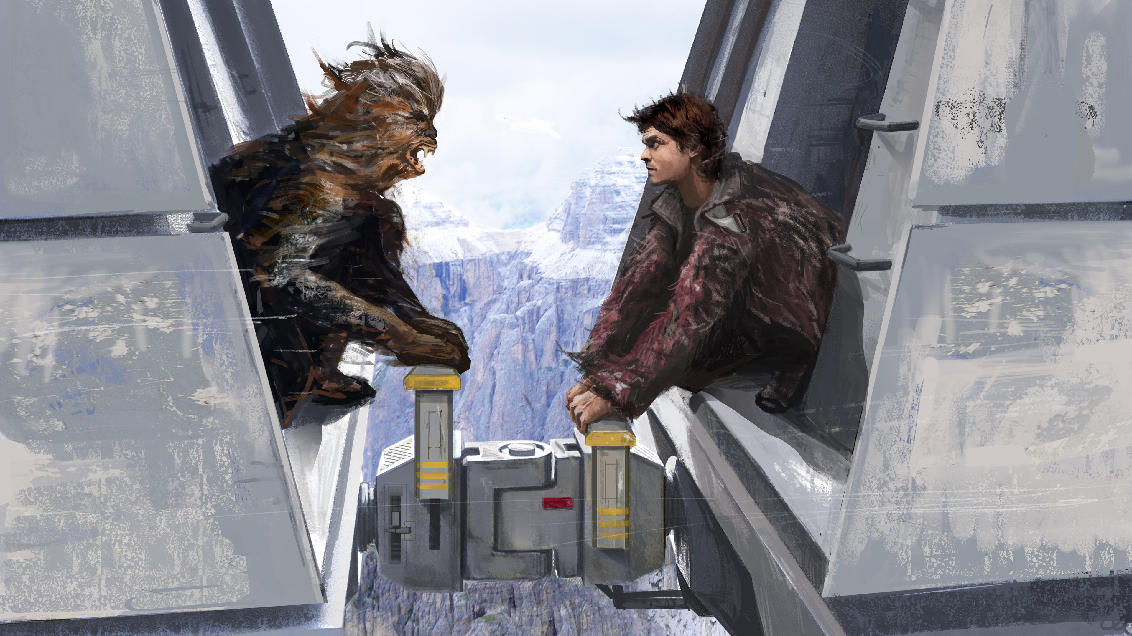 Star Wars Han Solo And Chewbacca Wallpapers