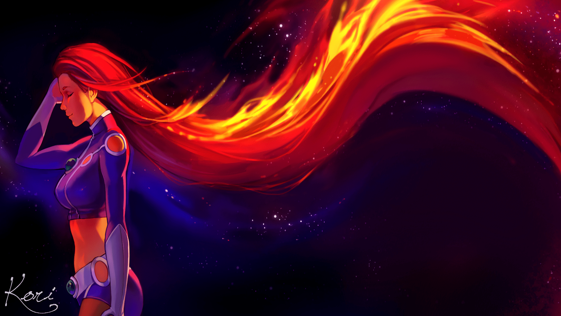 Starfire Wallpapers