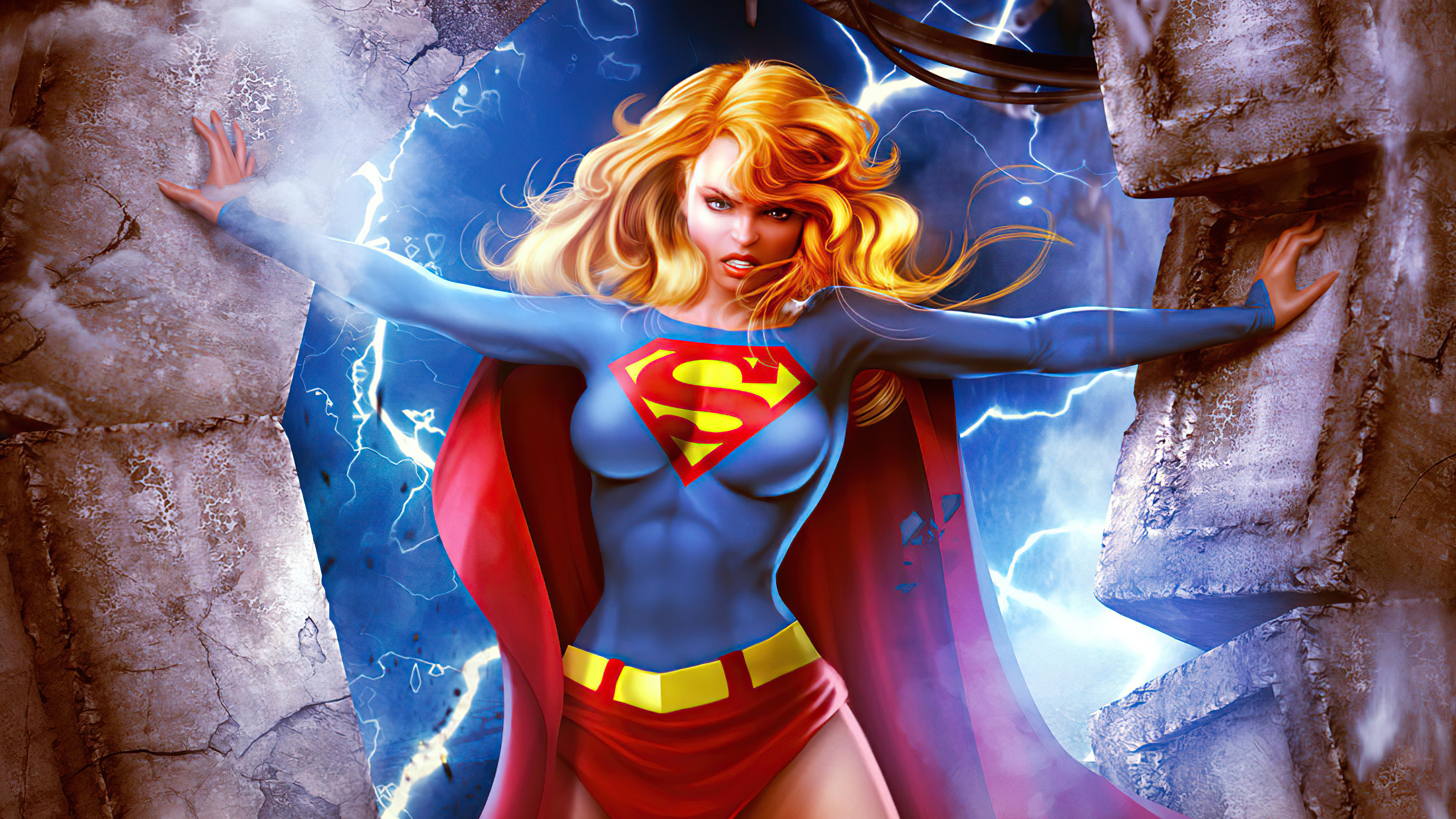 Supergirl 4K Digital Art Wallpapers