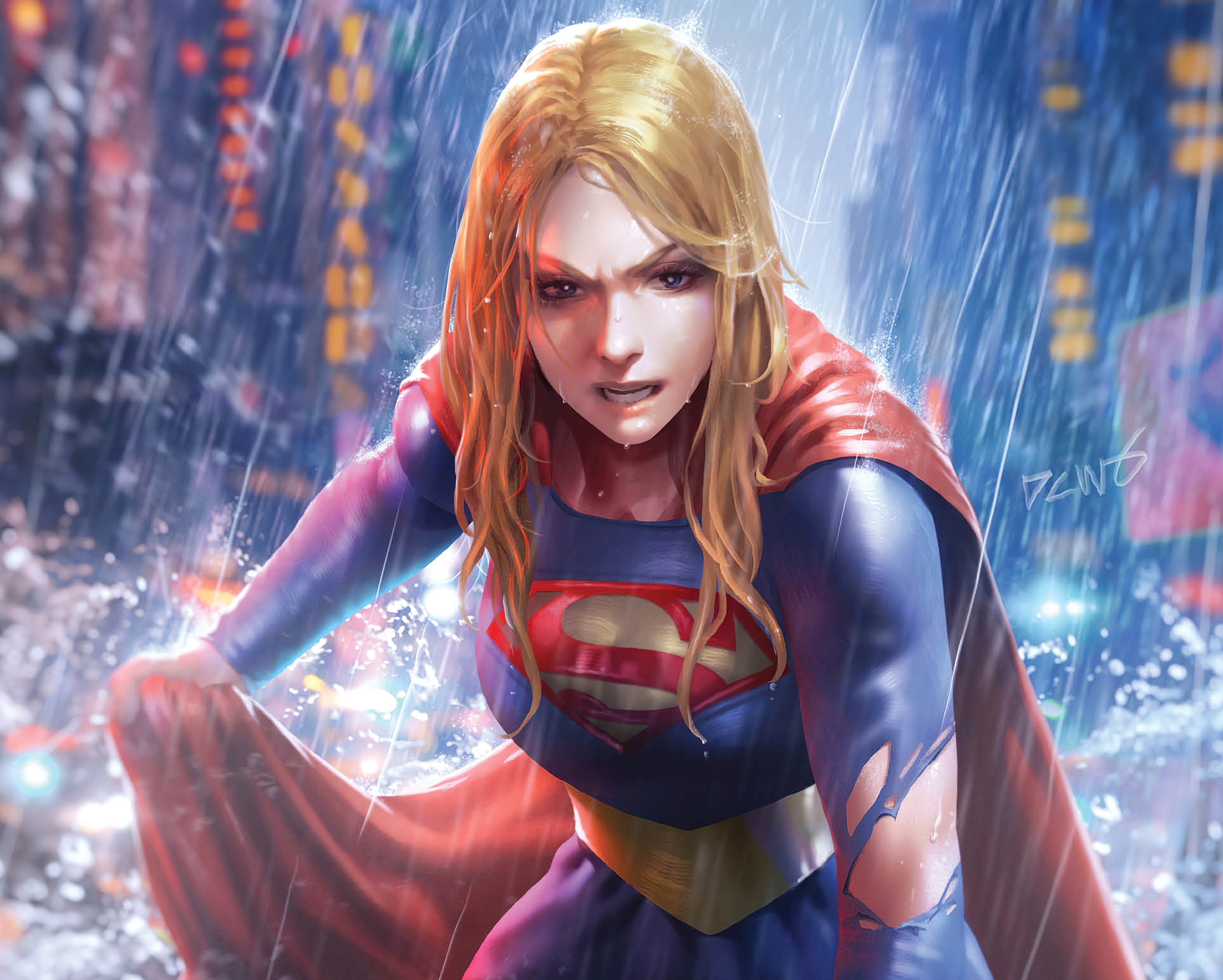 Supergirl 4K Digital Art Wallpapers