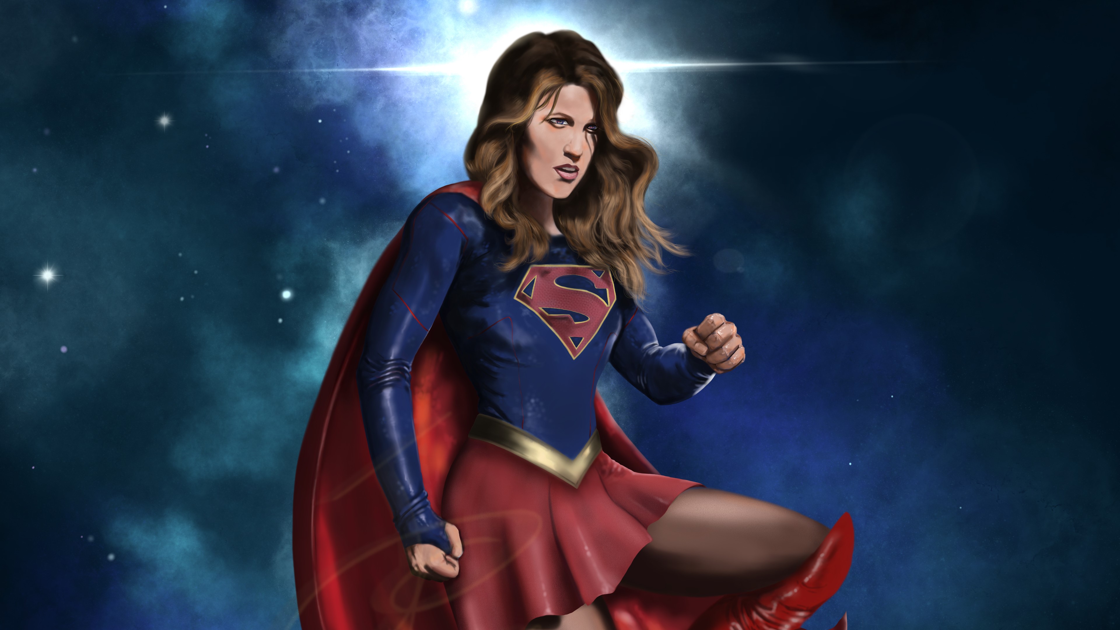 Supergirl 4K Digital Art Wallpapers