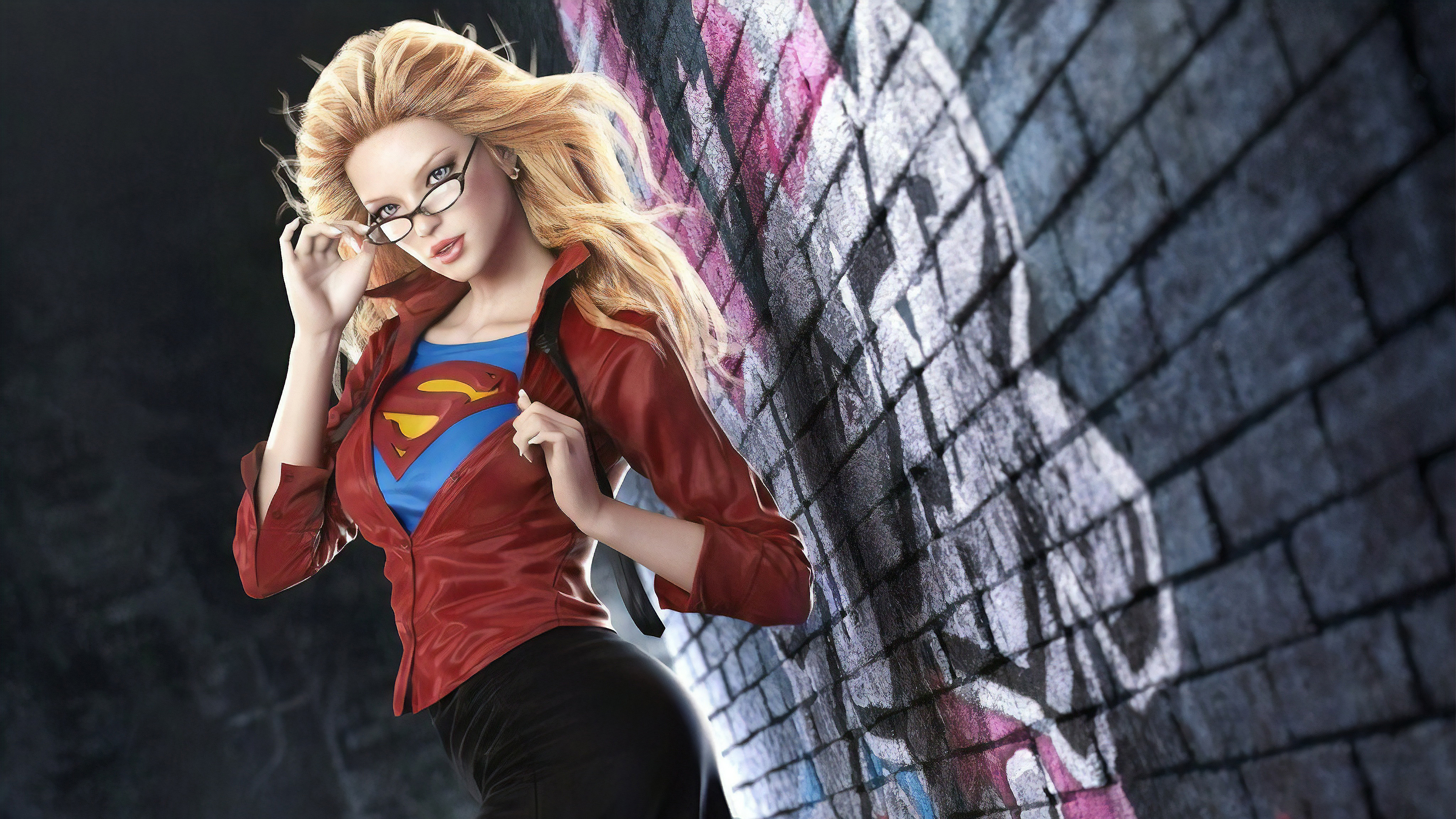 Supergirl 4K Digital Art Wallpapers