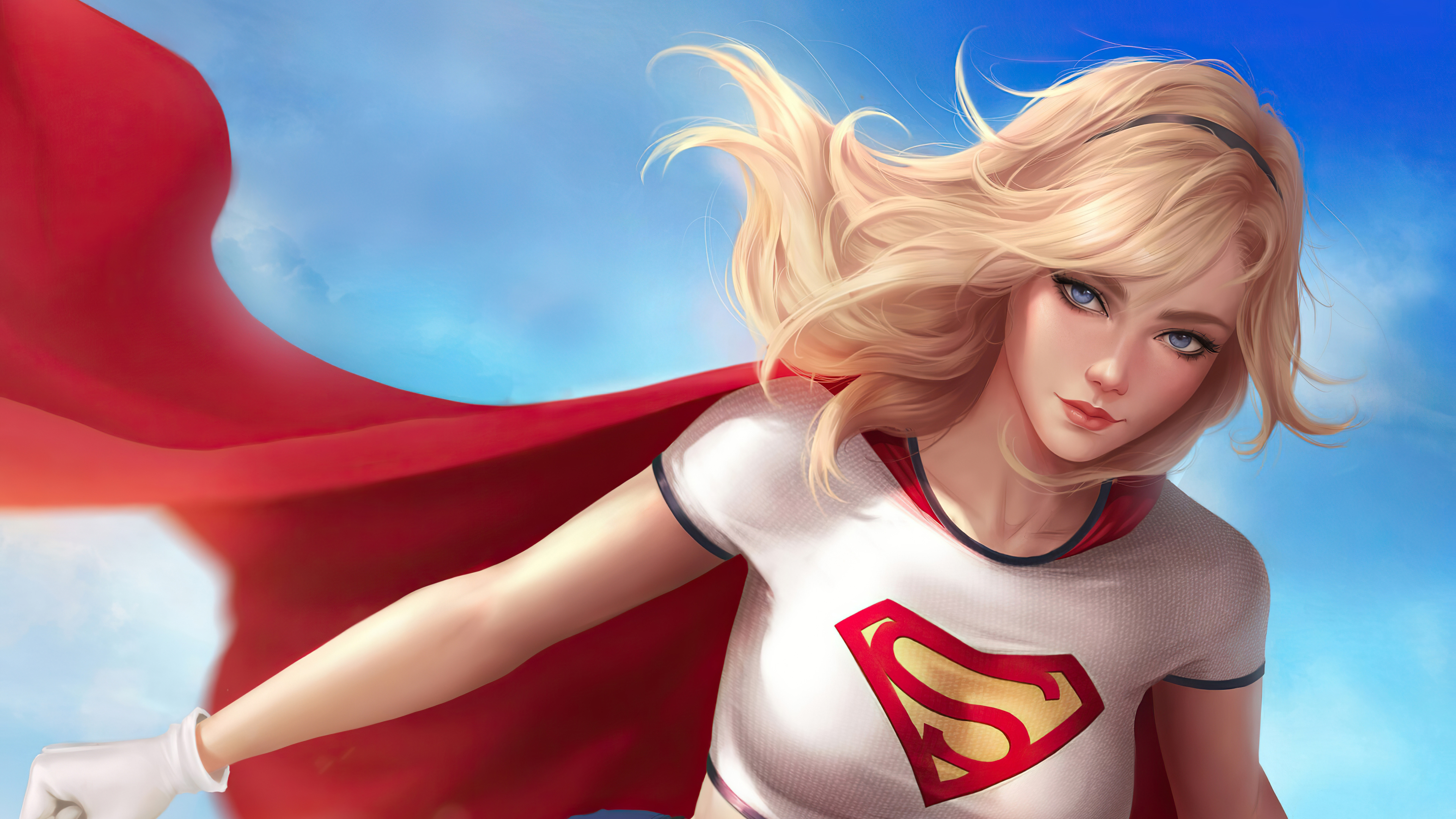 Supergirl 4K Digital Art Wallpapers