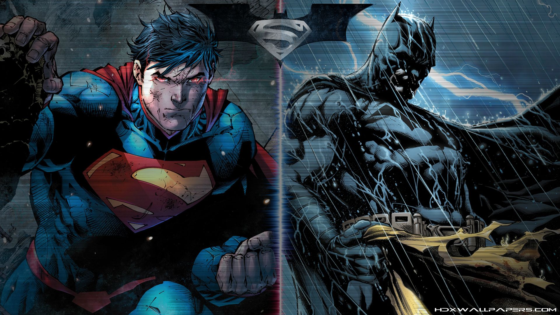 Superman And Batman Dc Comics Superheroes Artwork Wallpapers