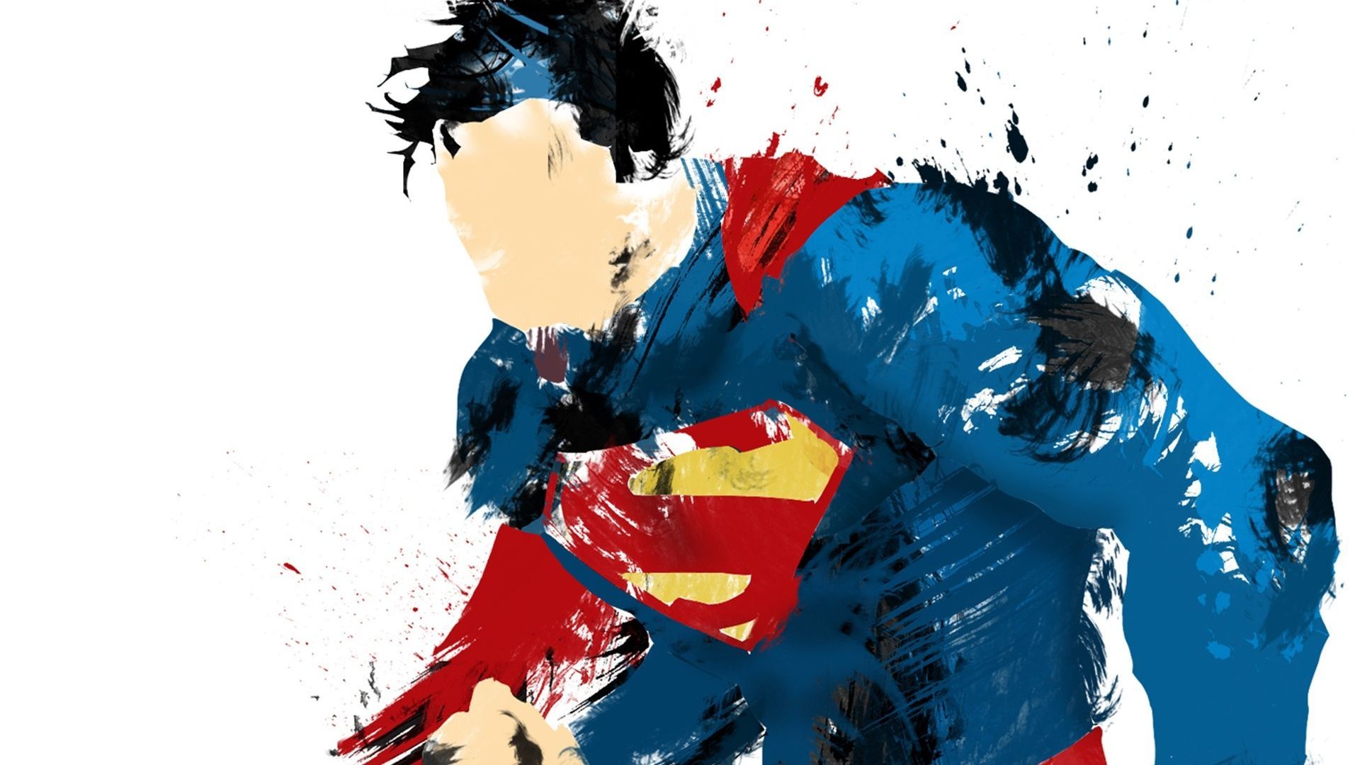 Superman Cartoonic Art Wallpapers