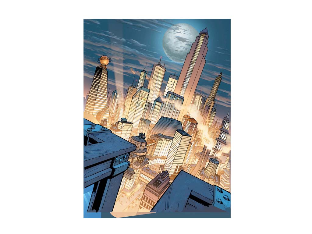 Superman Metropolis Dc Comic Wallpapers