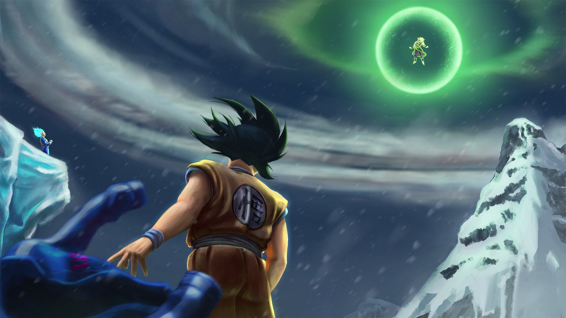 Superman Vs Broly Wallpapers