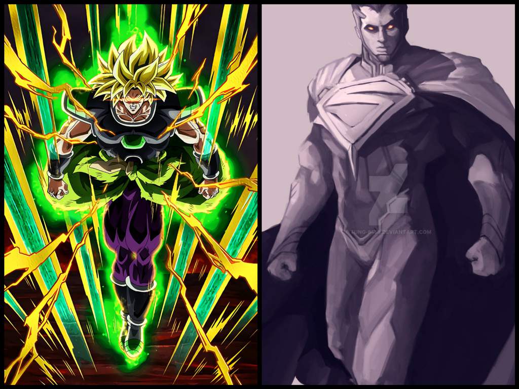 Superman Vs Broly Wallpapers