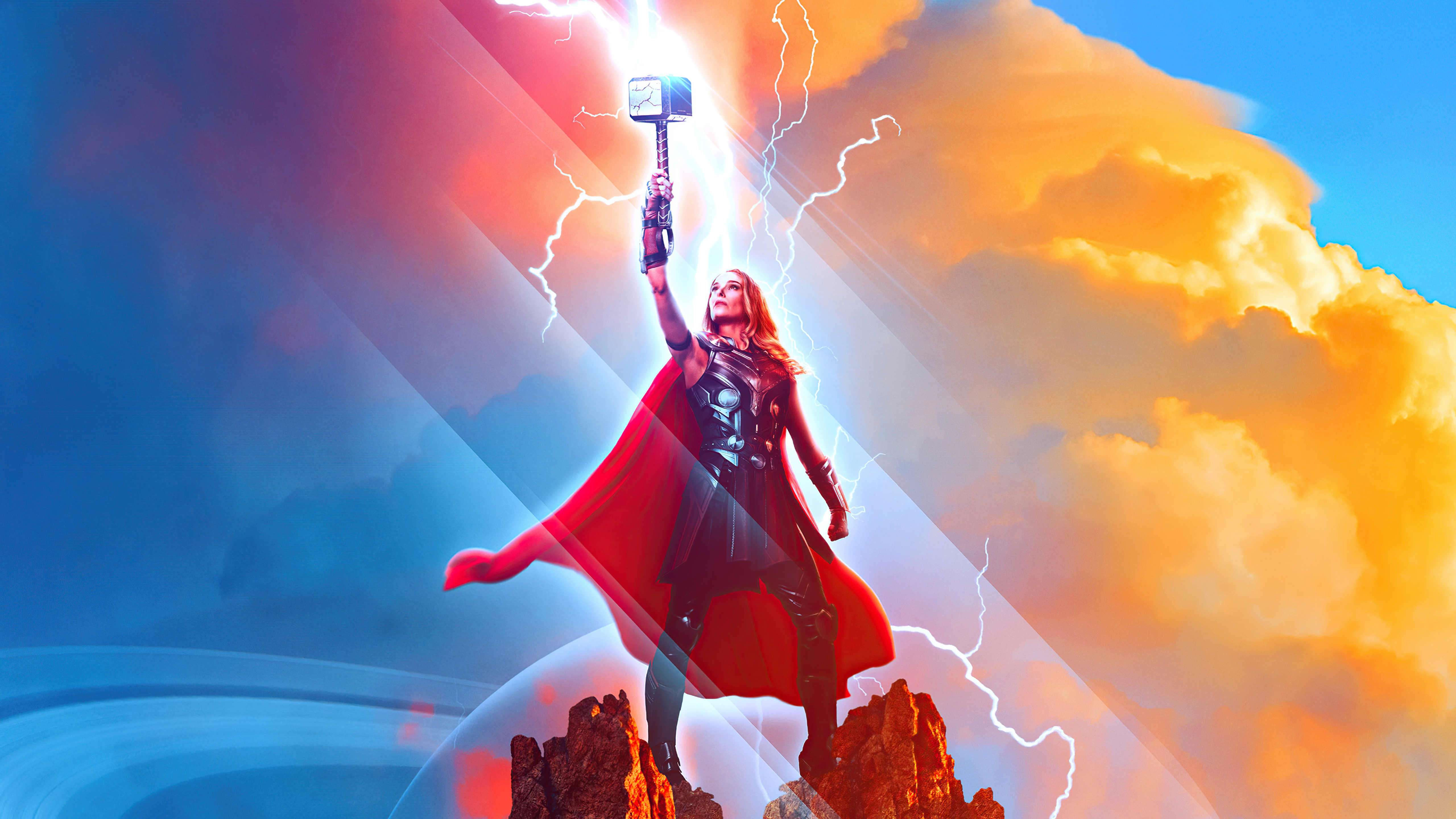 Thor Love And Thunder 4K Jane Foster Art Wallpapers